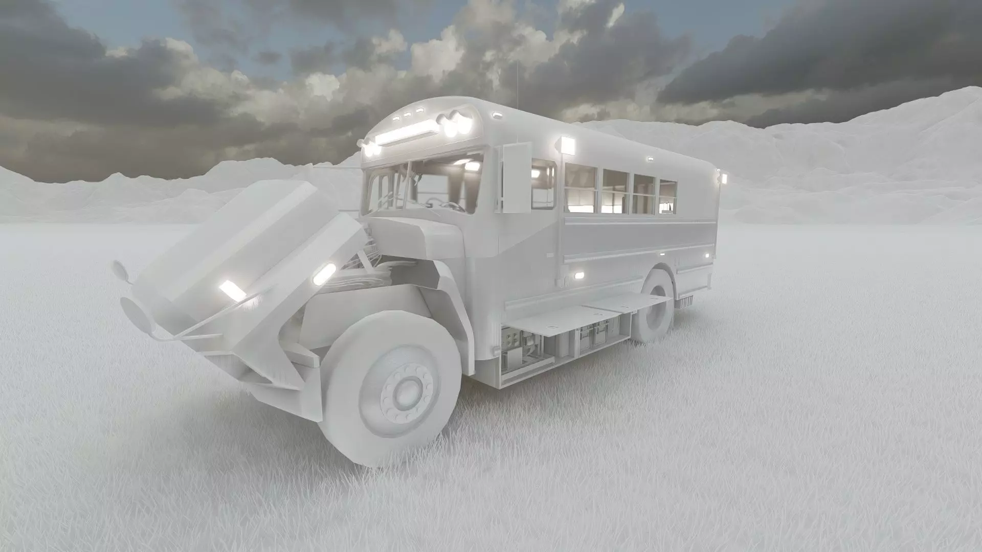 CONVERTED RESCUE BUS 3D model_38