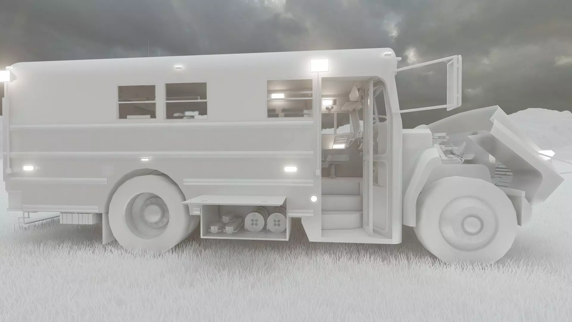 CONVERTED RESCUE BUS 3D model_43