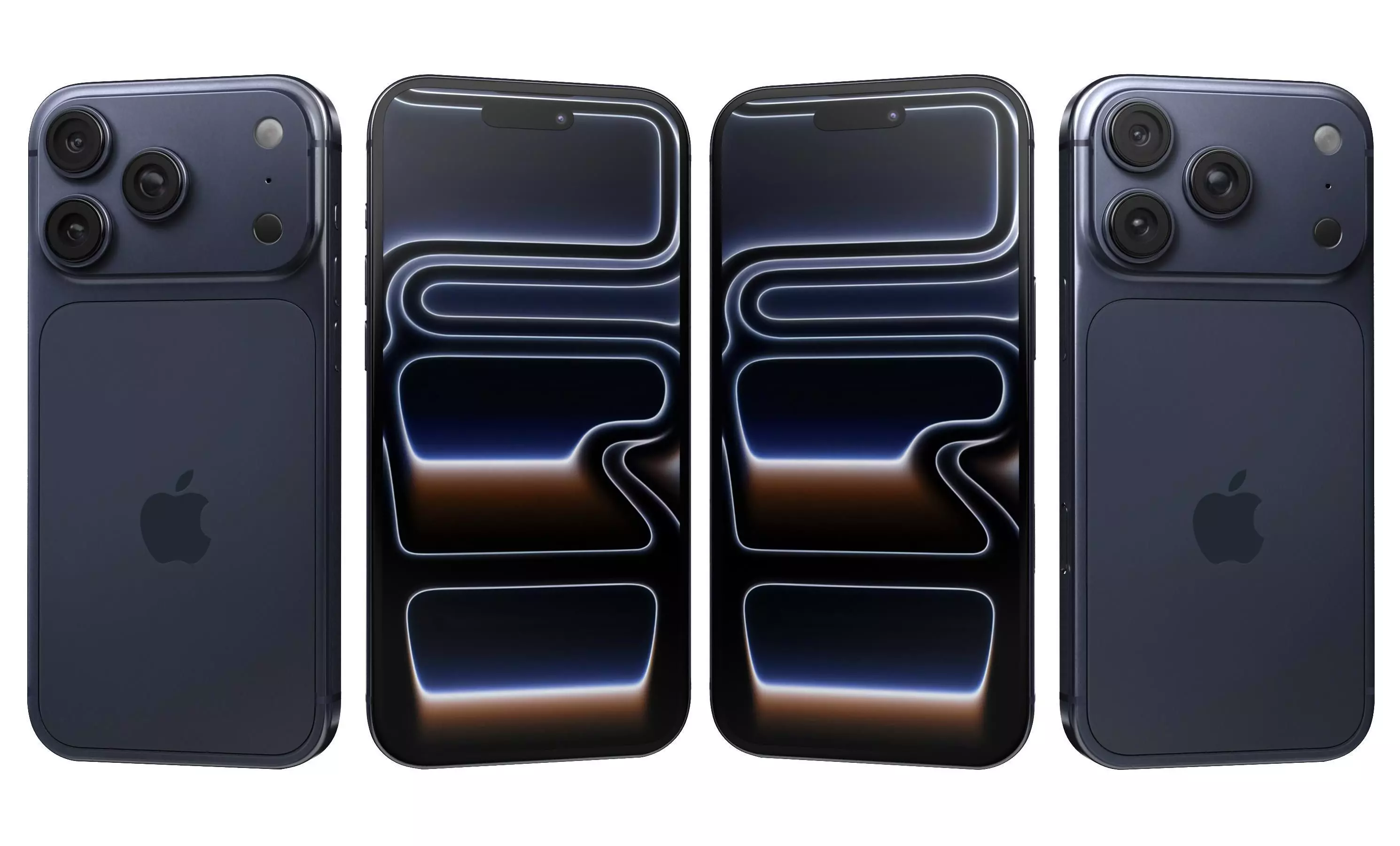 Apple iPhone 17 Pro Deep Blue 3D model_10