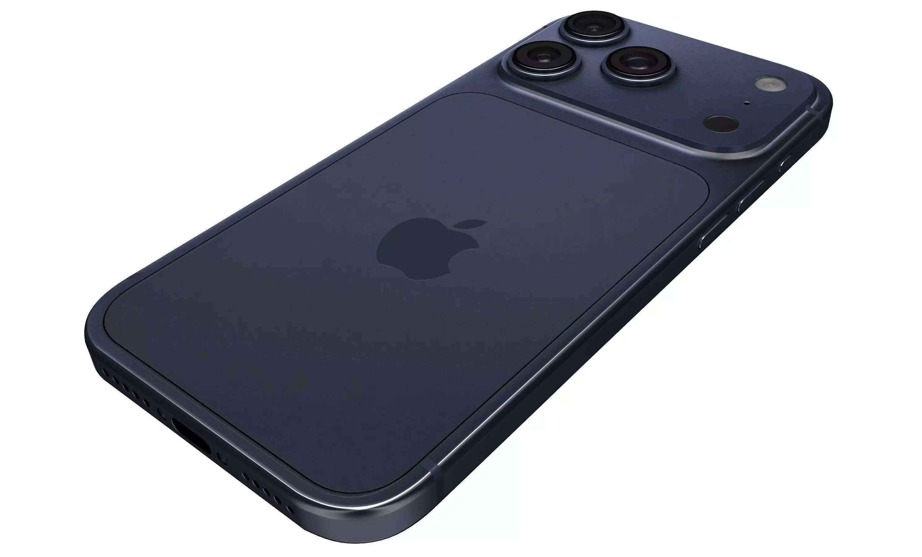 Apple iPhone 17 Pro Deep Blue 3D model_19