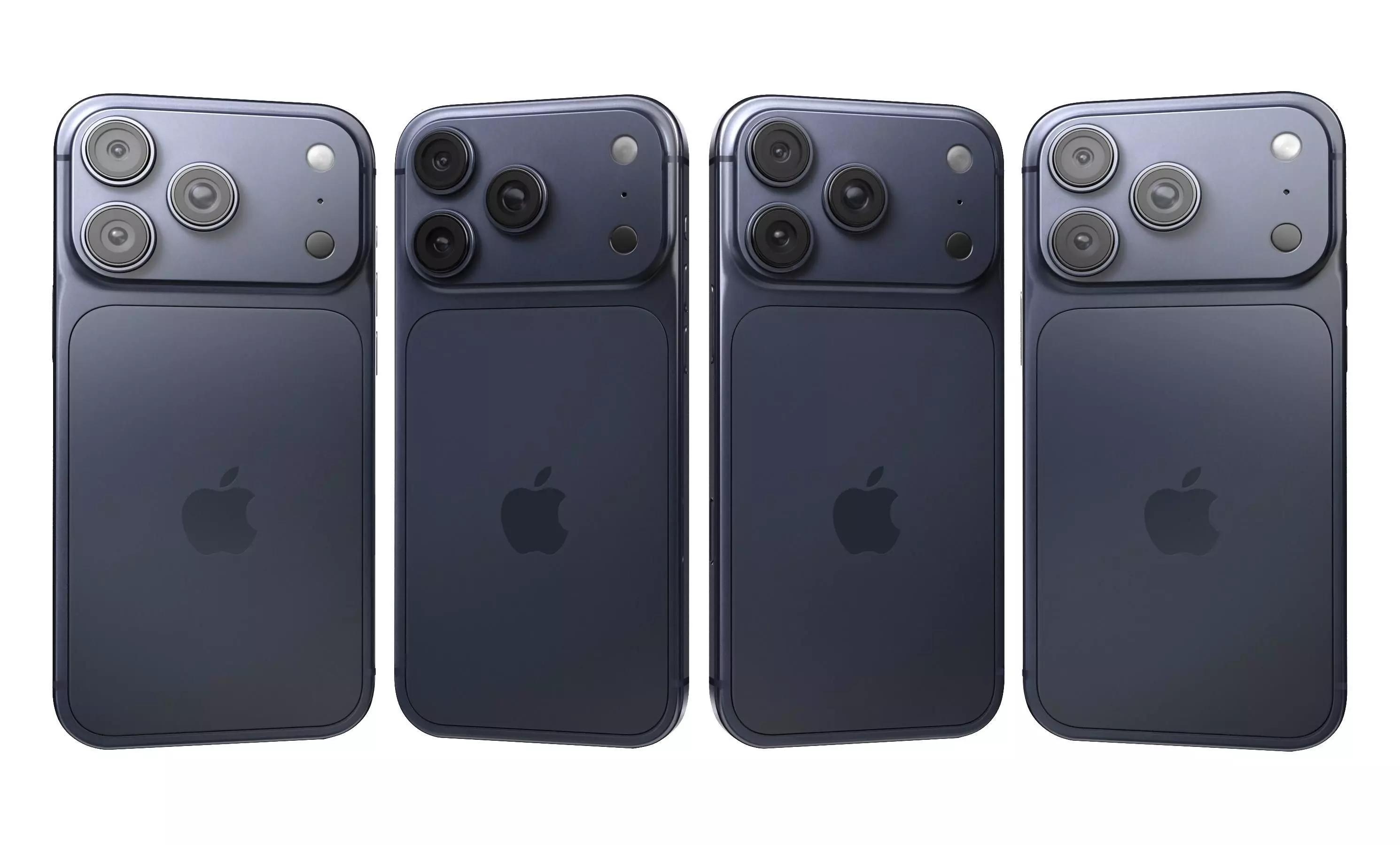 Apple iPhone 17 Pro Deep Blue 3D model_5