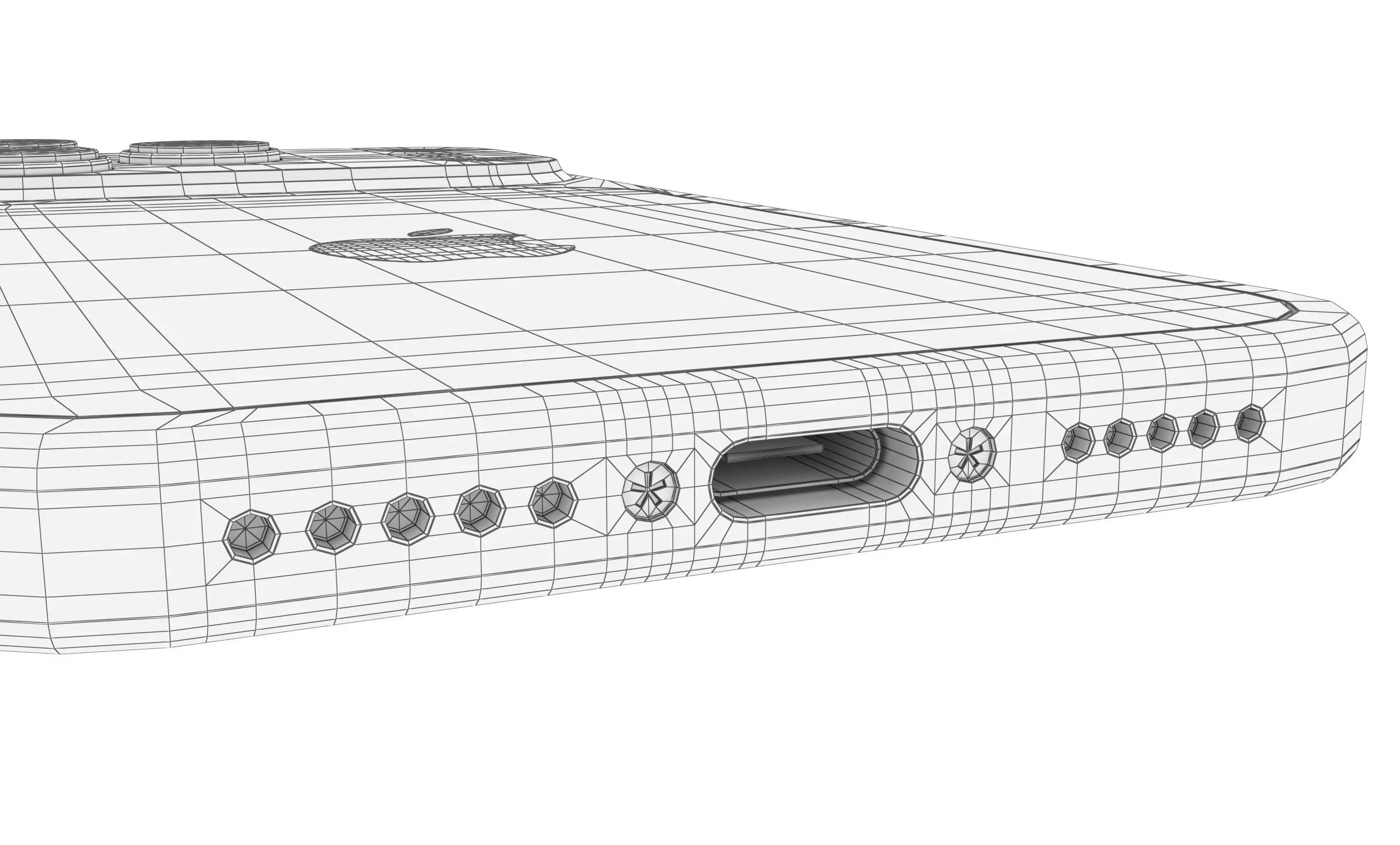 Apple iPhone 17 Pro Deep Blue 3D model_29