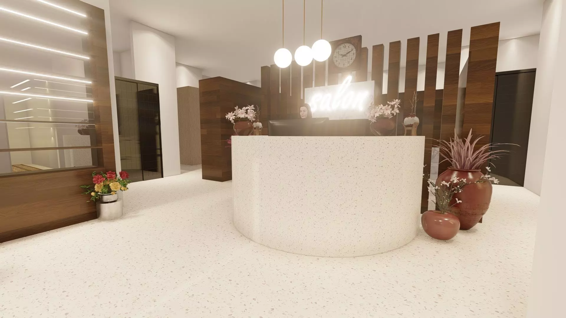 Womens salon 3D model