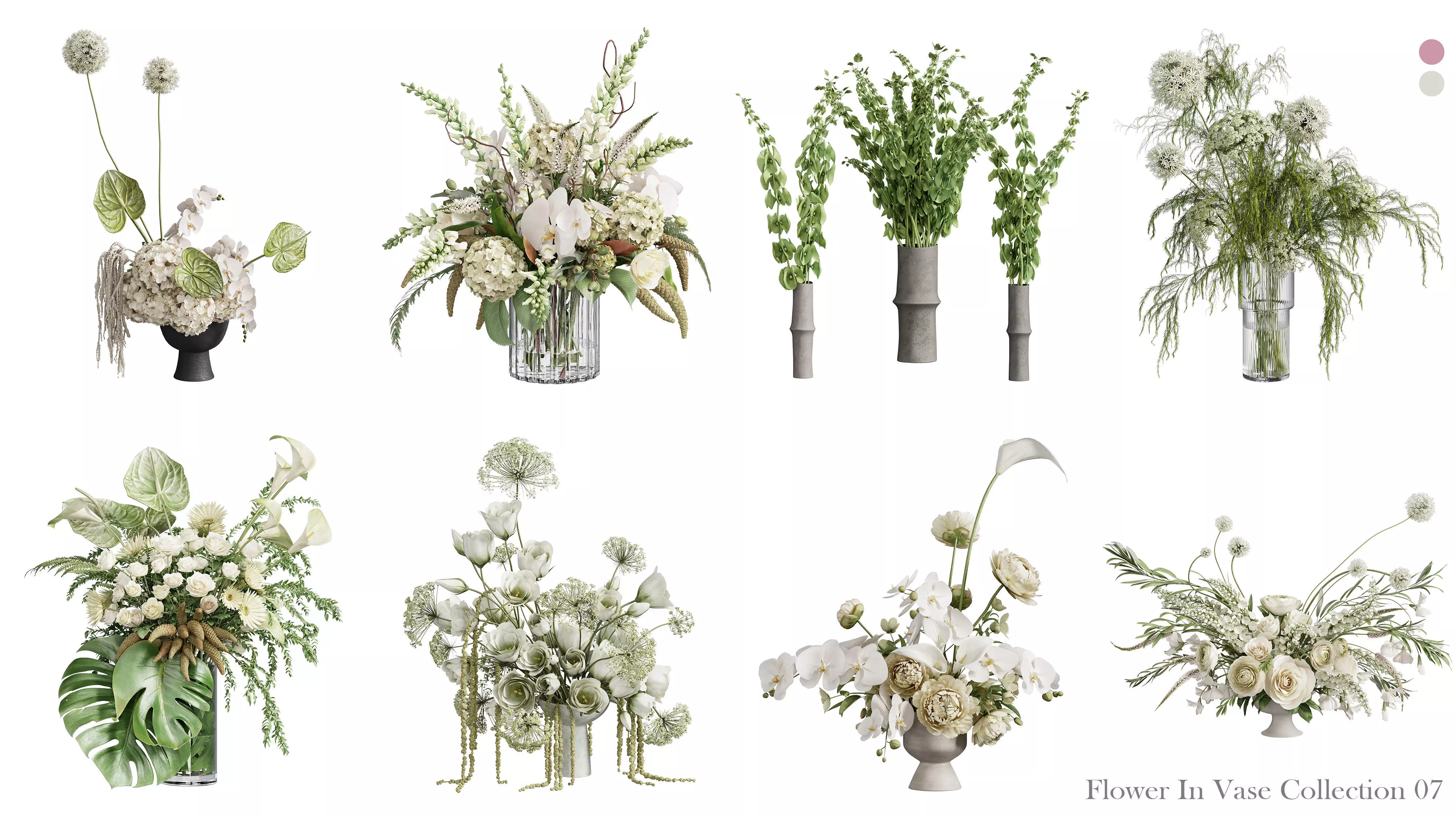 Flower In Vase Collection 07 _0