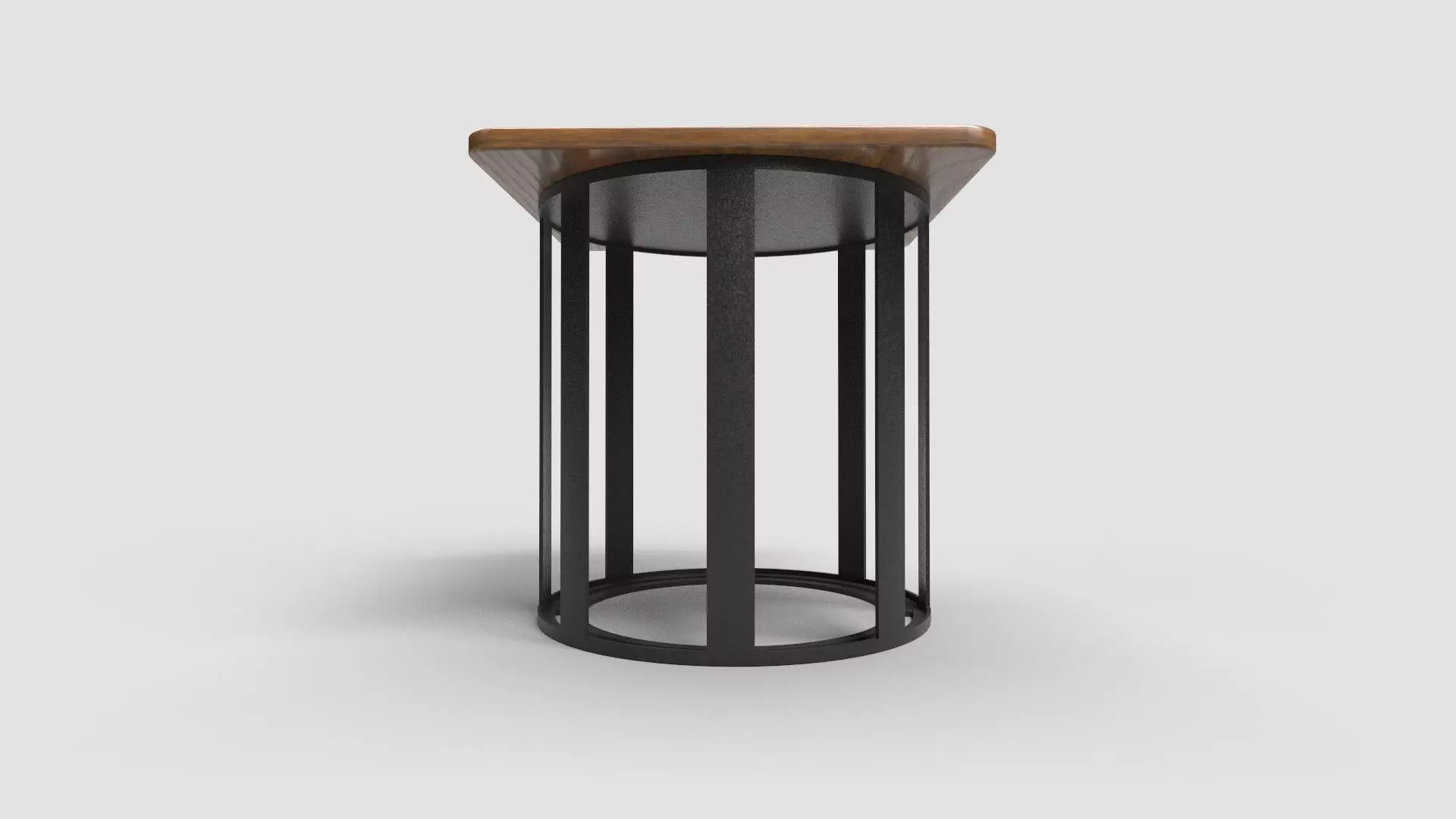 Square Table CG6 3D model_2