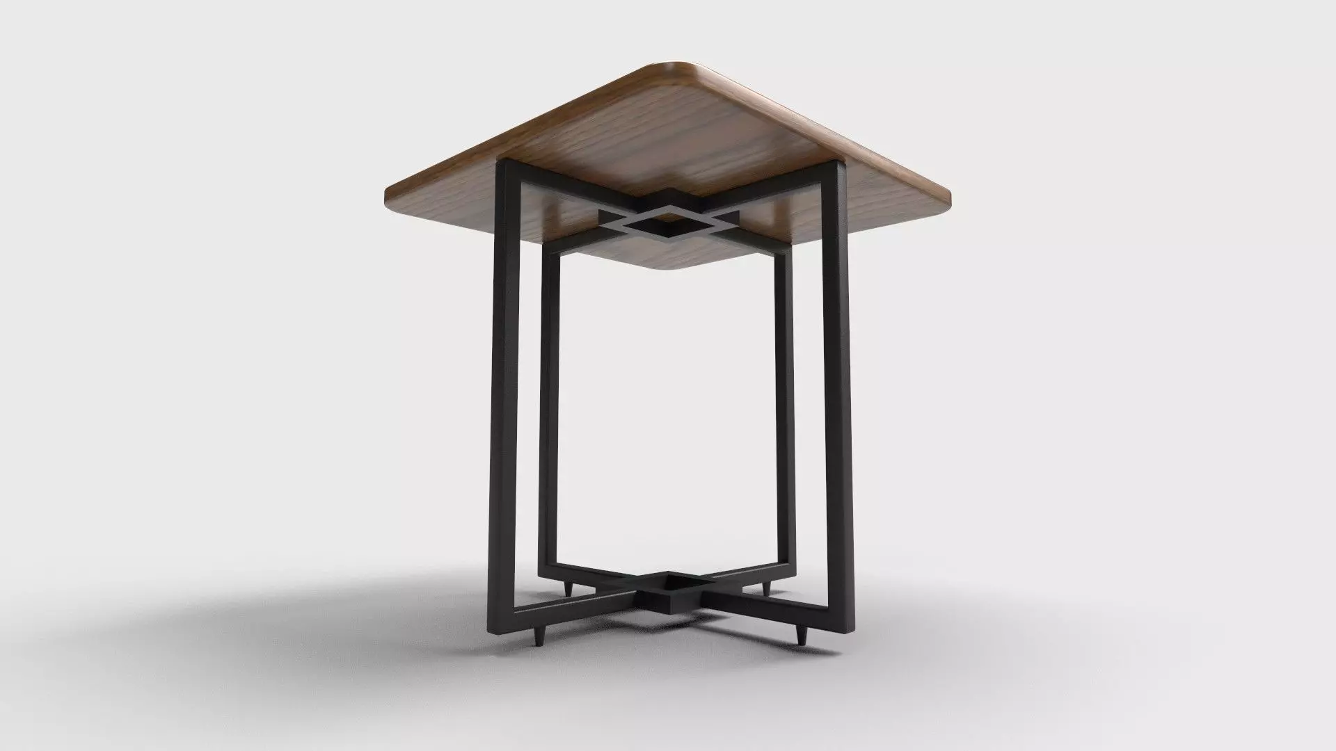 Square Table CG7 3D model_2