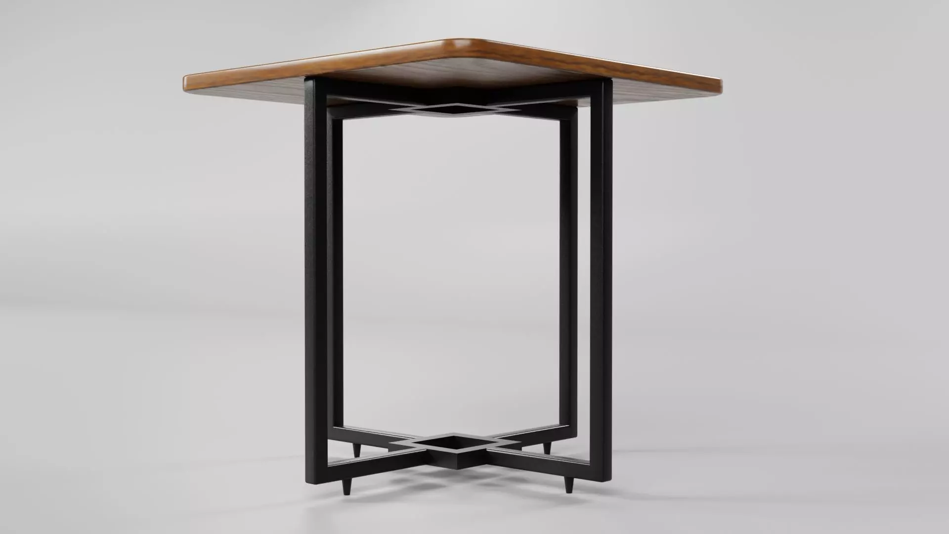 Square Table CG7 3D model_4