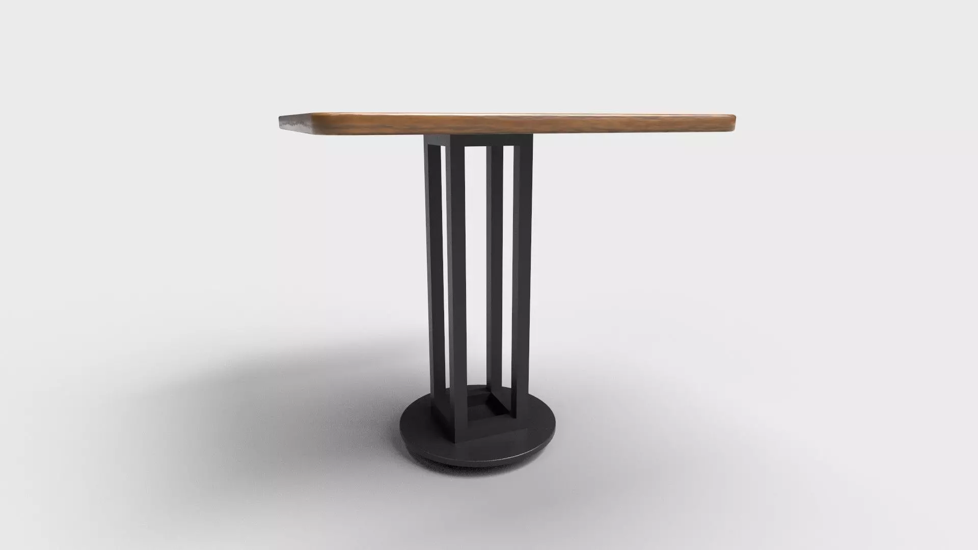 Square Table CG8 3D model_1