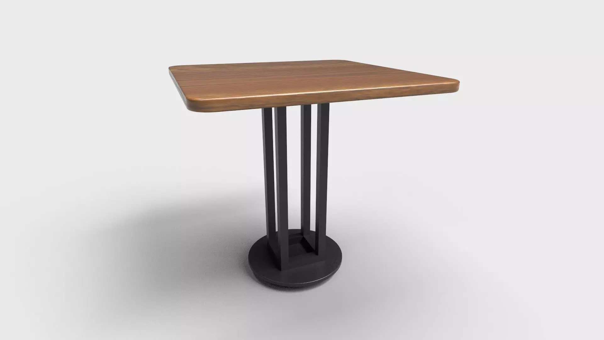 Square Table CG8 3D model_0