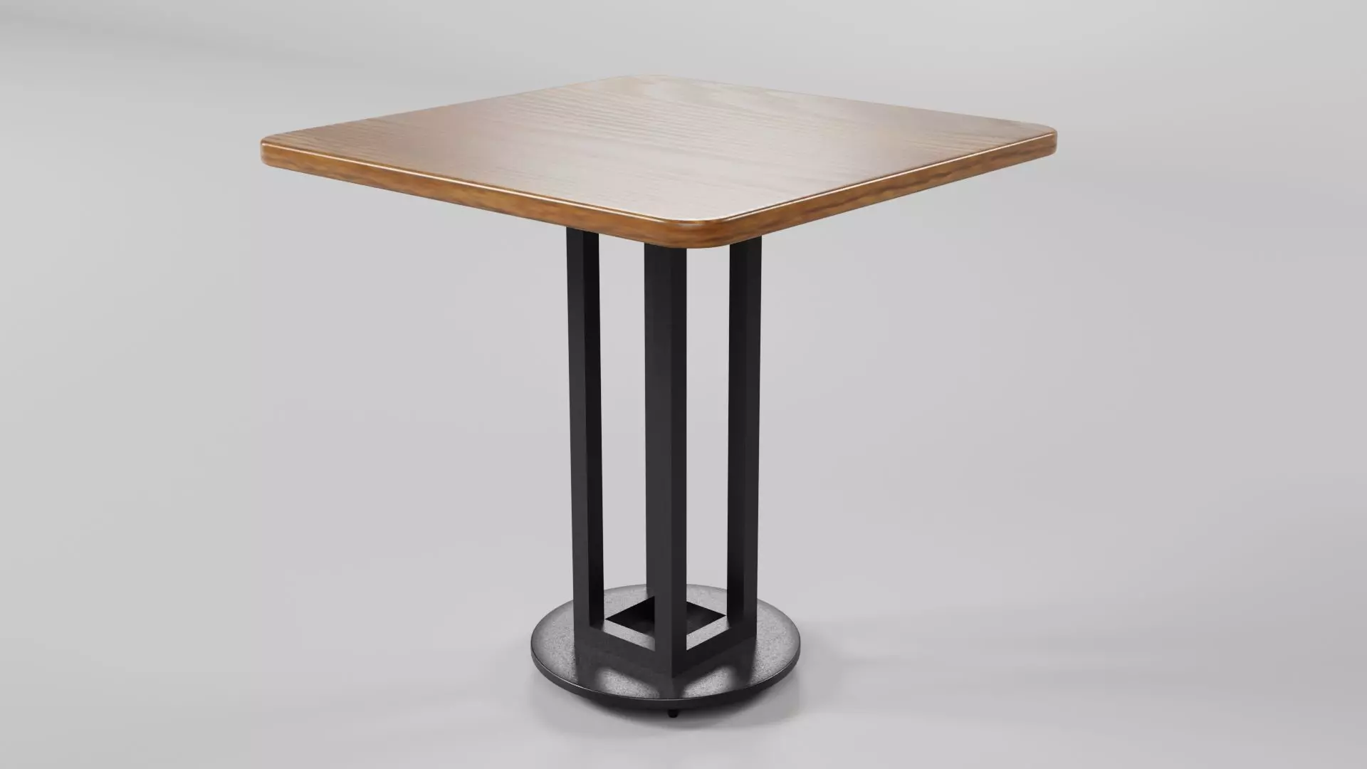 Square Table CG8 3D model_3