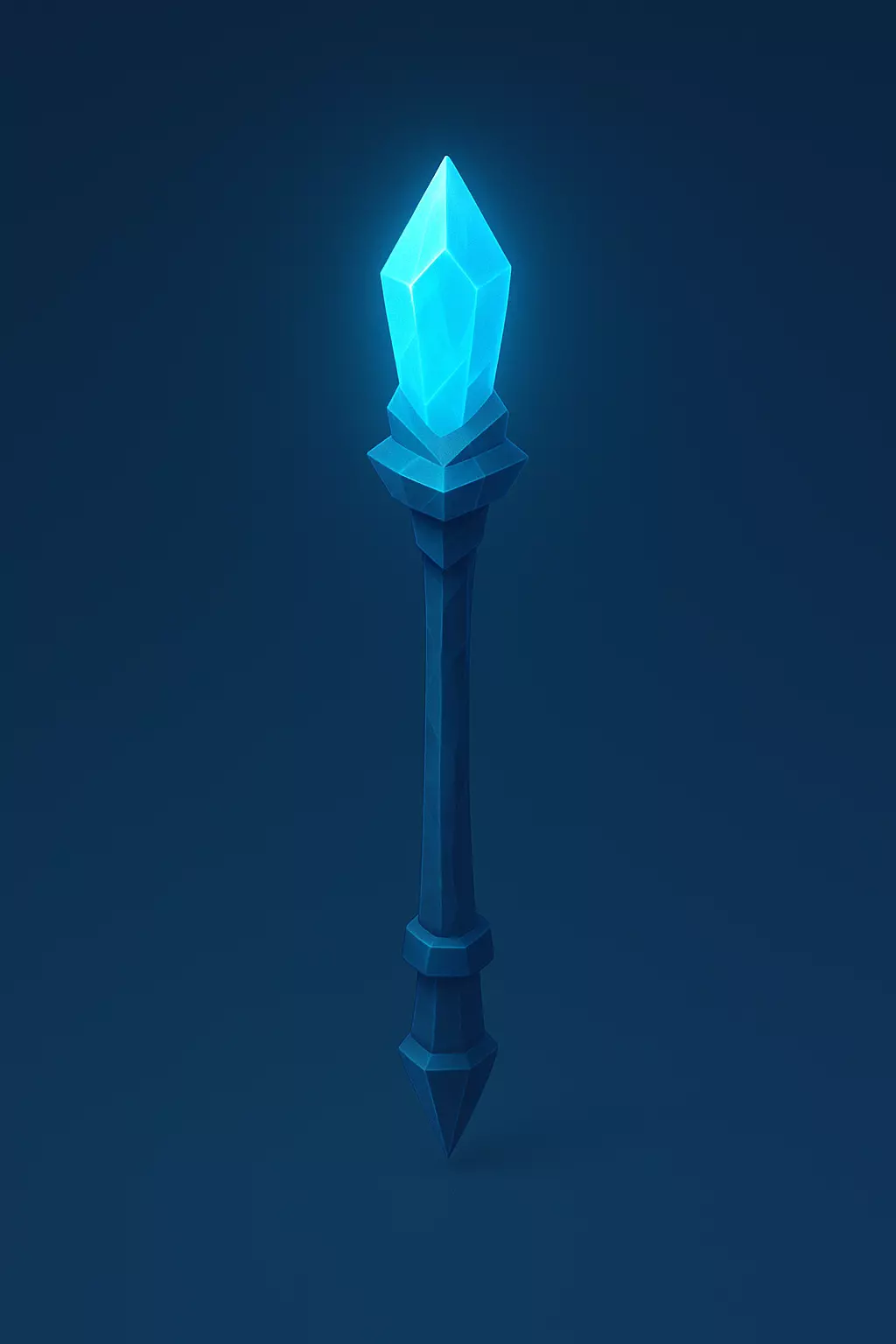 Low Poly Fire Fantasy Props Pack RPG Weapons Potions 3D print model_11