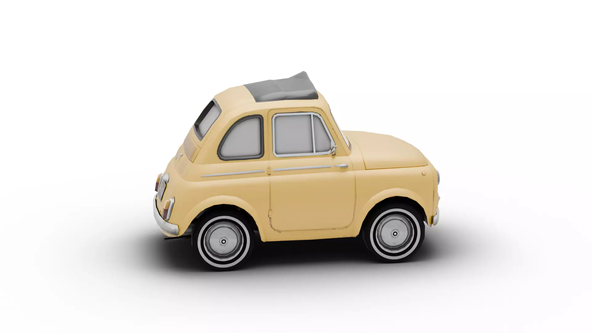 Luigi Low-poly 3D model_4