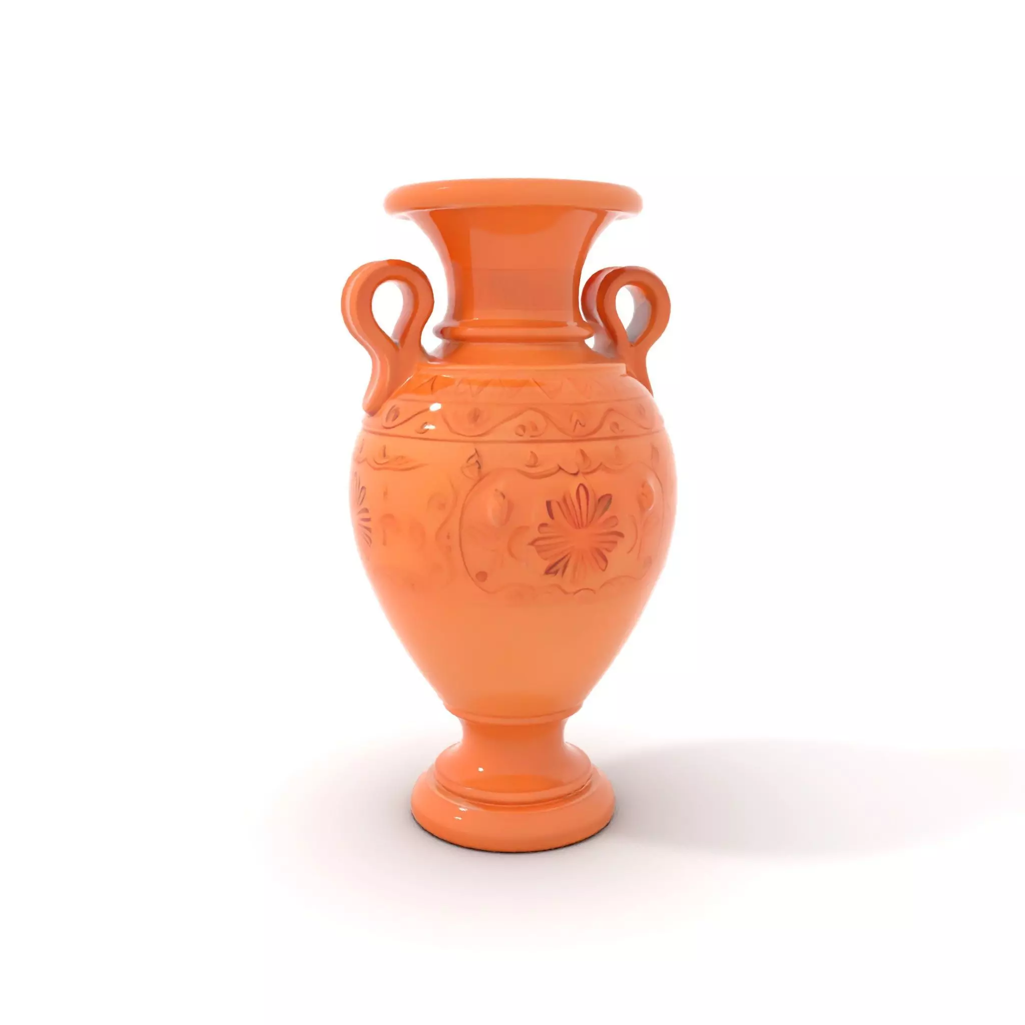 Terracotta Vase model pack Low-poly 3D model_12