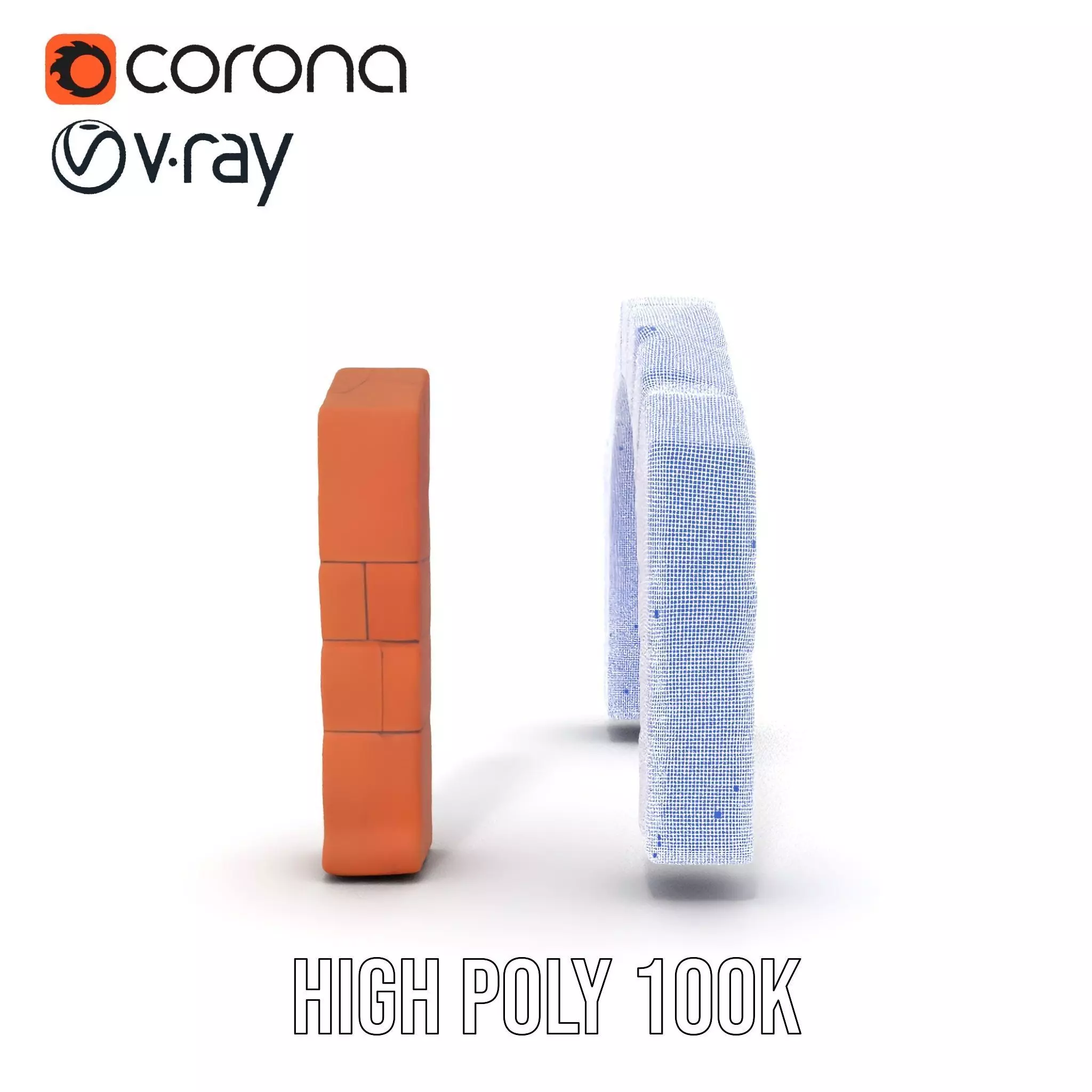 Rustic Brick Arch model pack Low-poly 3D model_35