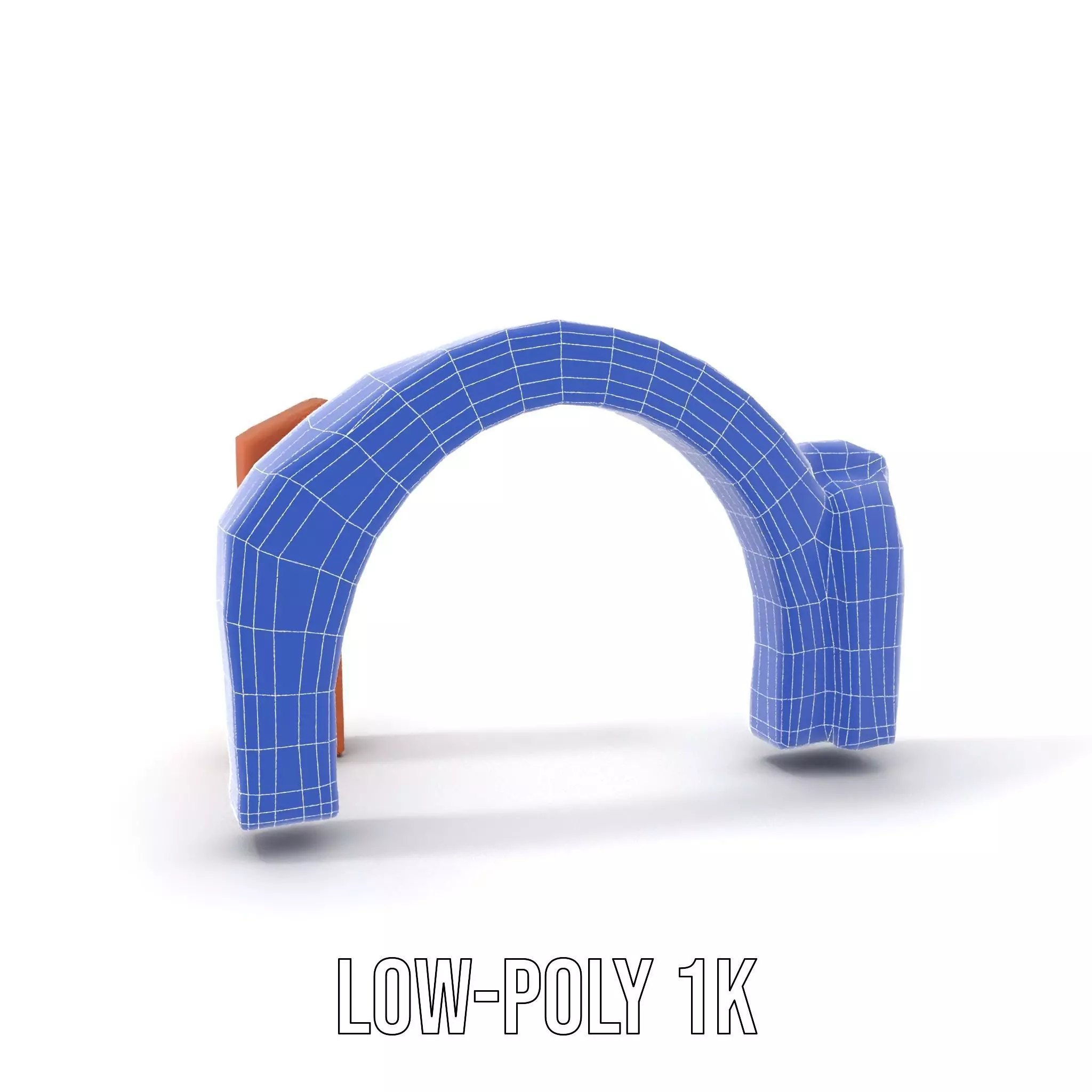Rustic Brick Arch model pack Low-poly 3D model_8