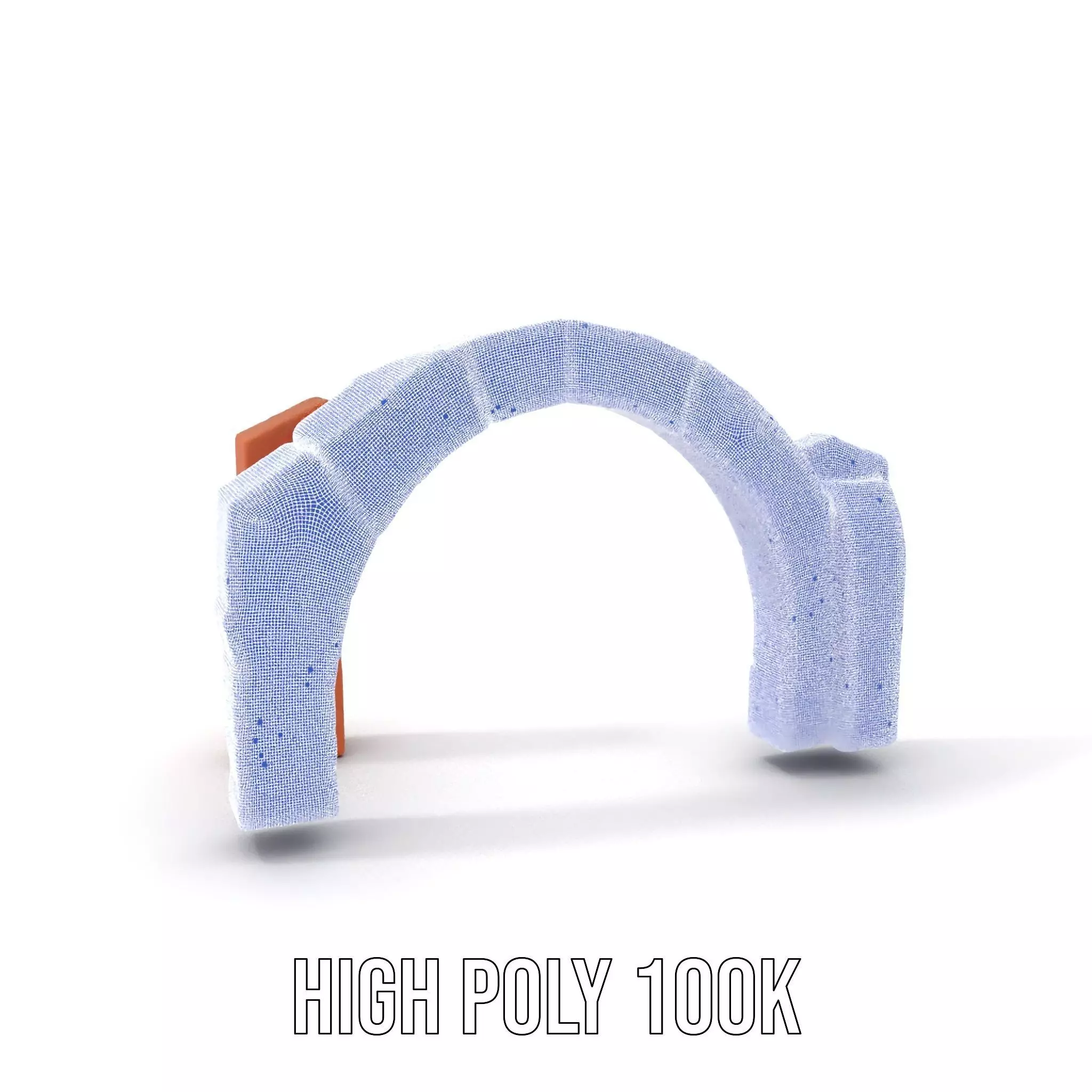 Rustic Brick Arch model pack Low-poly 3D model_5
