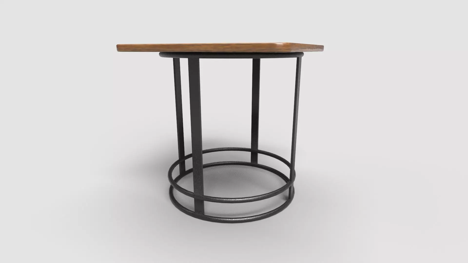 Square Table CG10 3D model_1