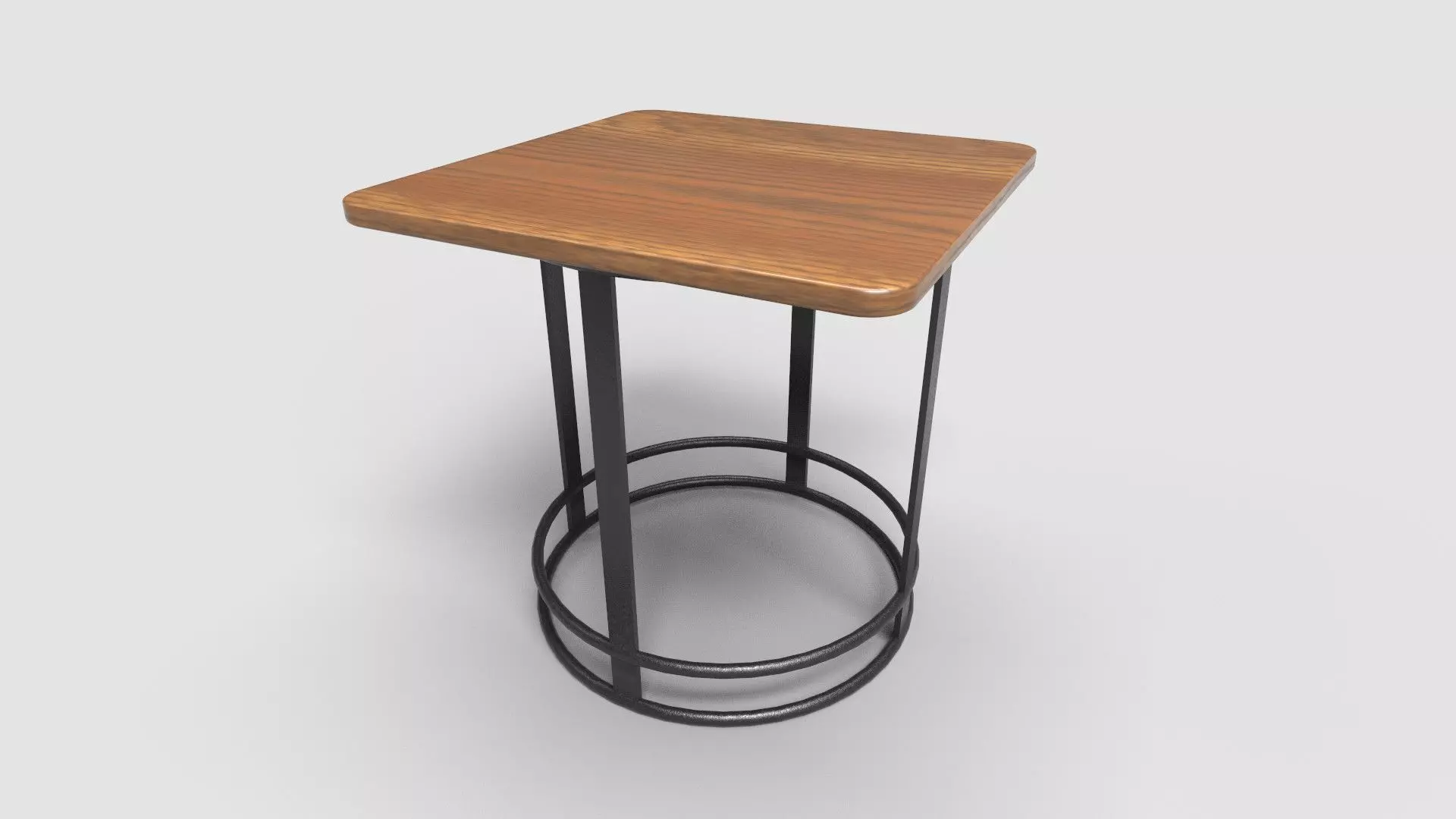 Square Table CG10 3D model_0