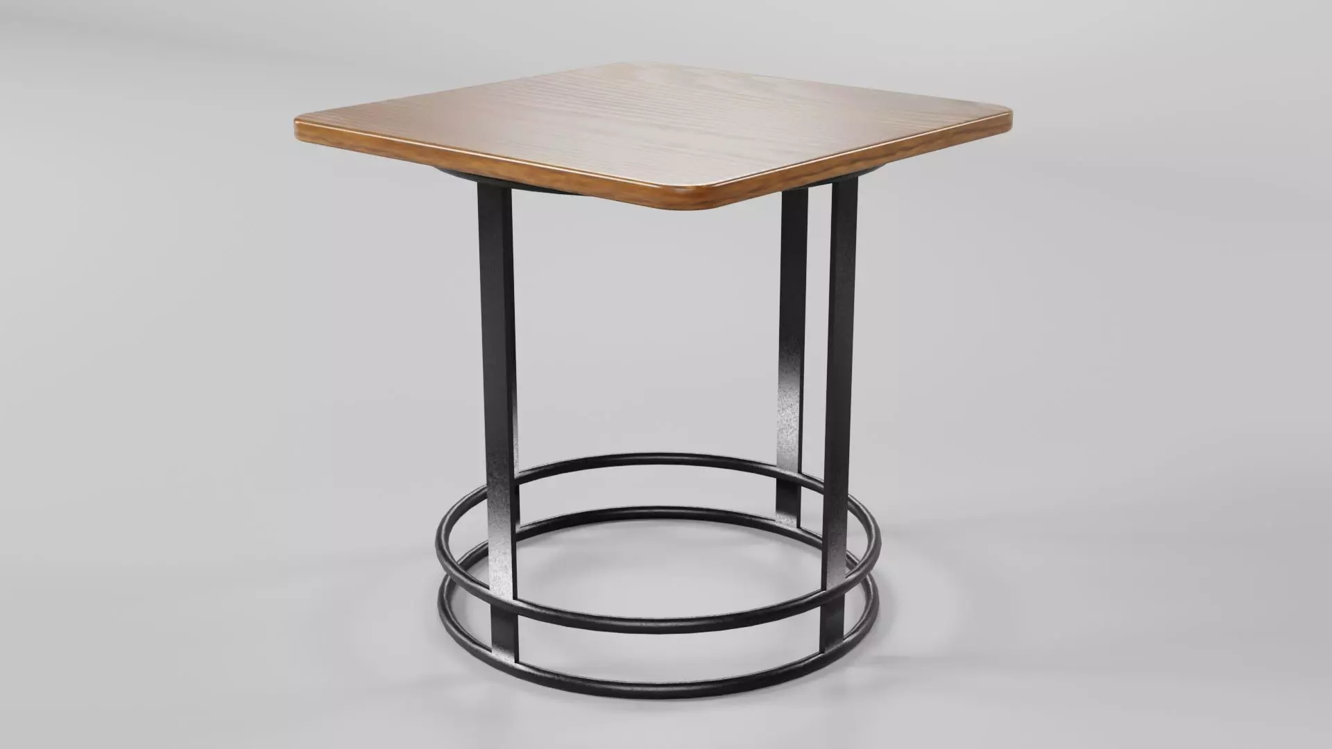Square Table CG10 3D model_3
