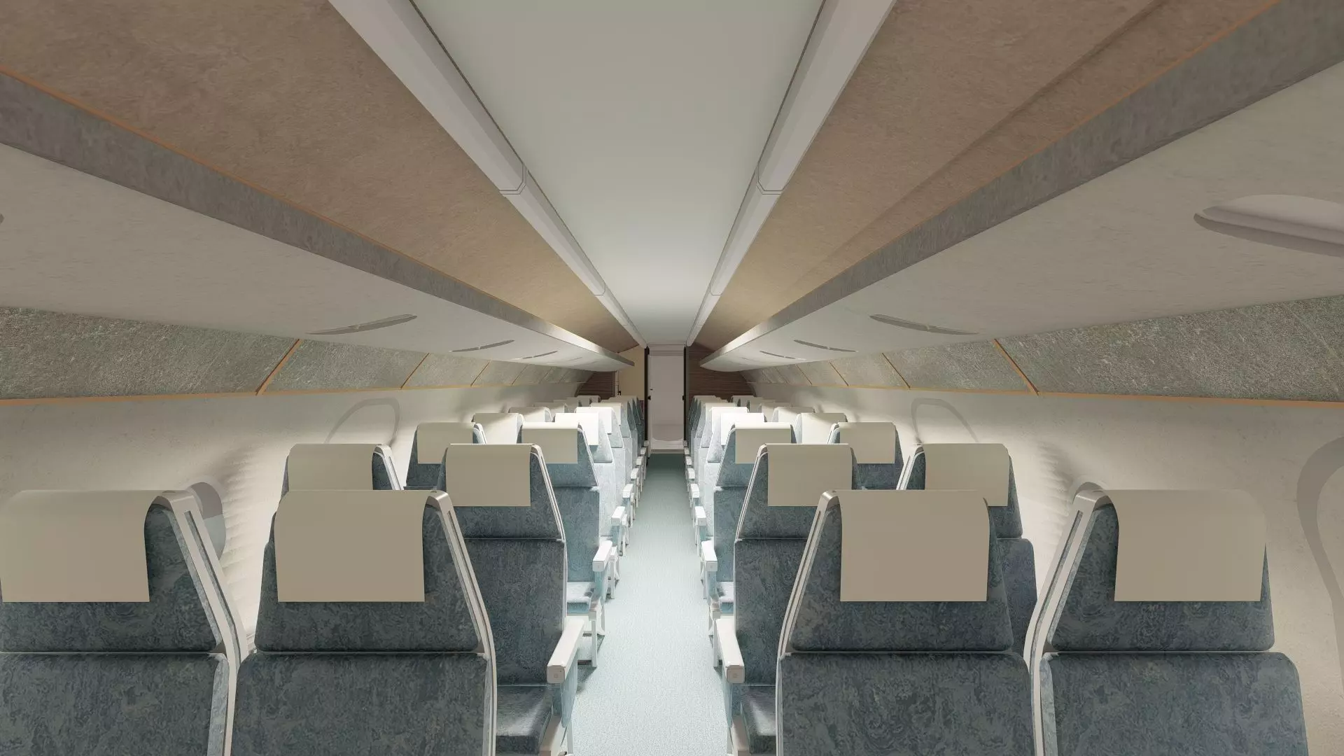 DC-8-62H Boeing 720 Boeing 727 and Caravelle VI-R 3D model_21