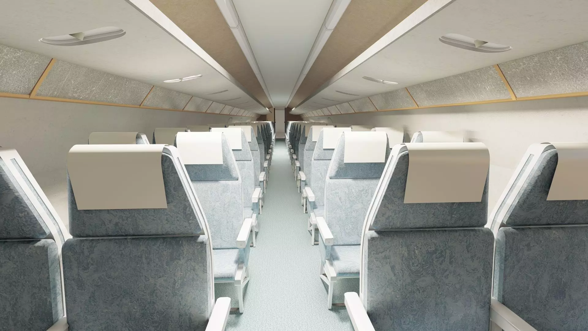 DC-8-62H Boeing 720 Boeing 727 and Caravelle VI-R 3D model_20