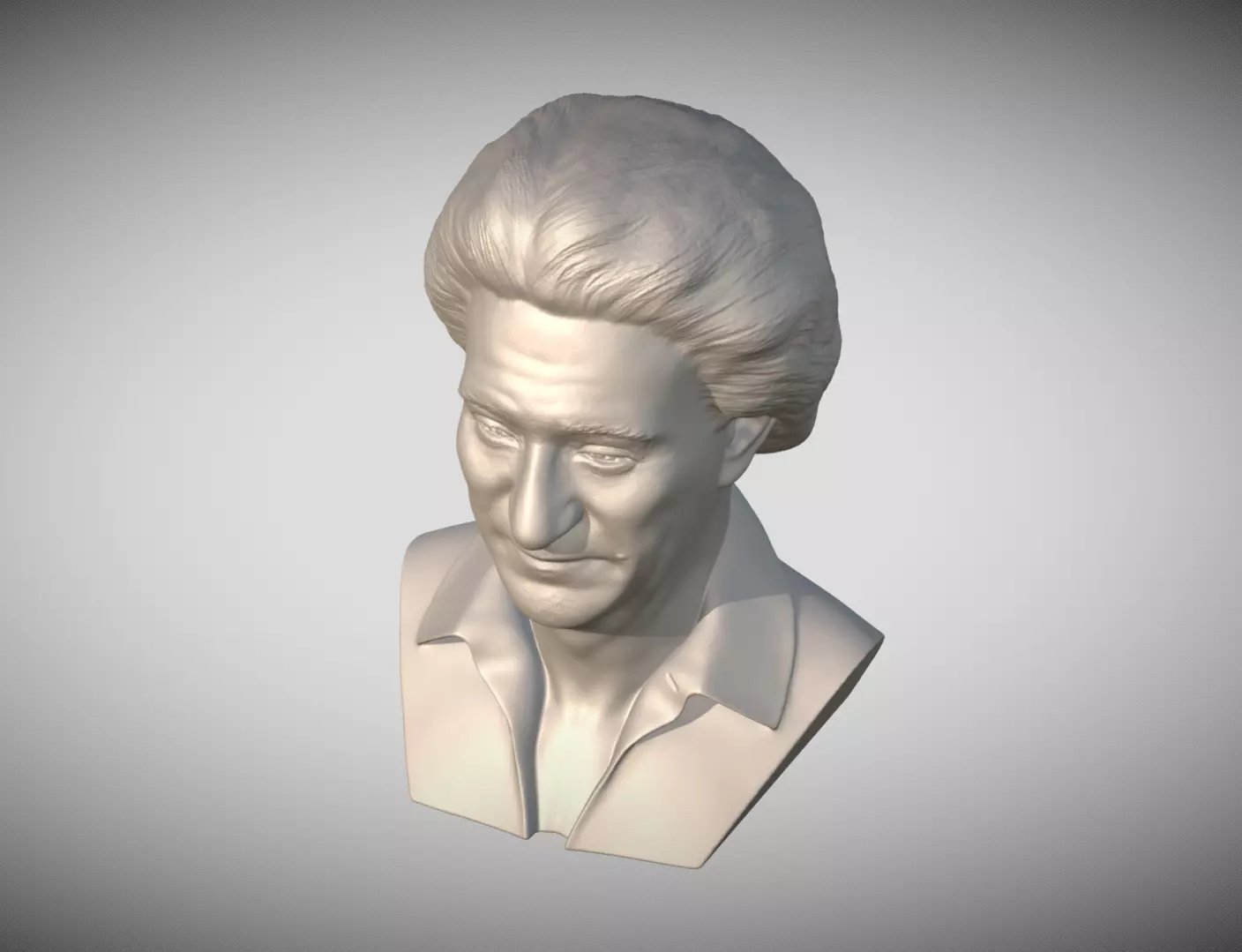 Rod Stewart bust for 3D printing 3D print model_14