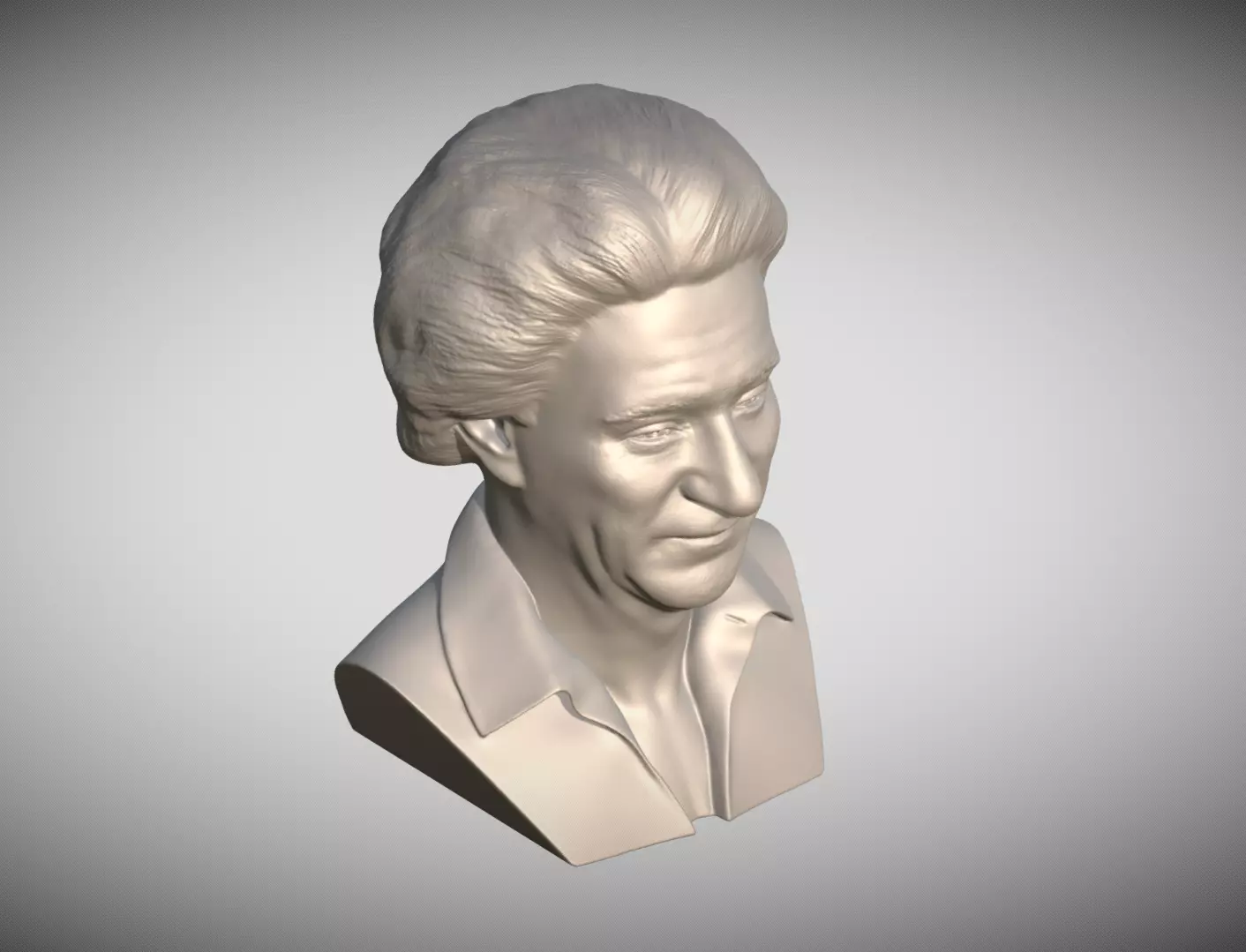 Rod Stewart bust for 3D printing 3D print model_15