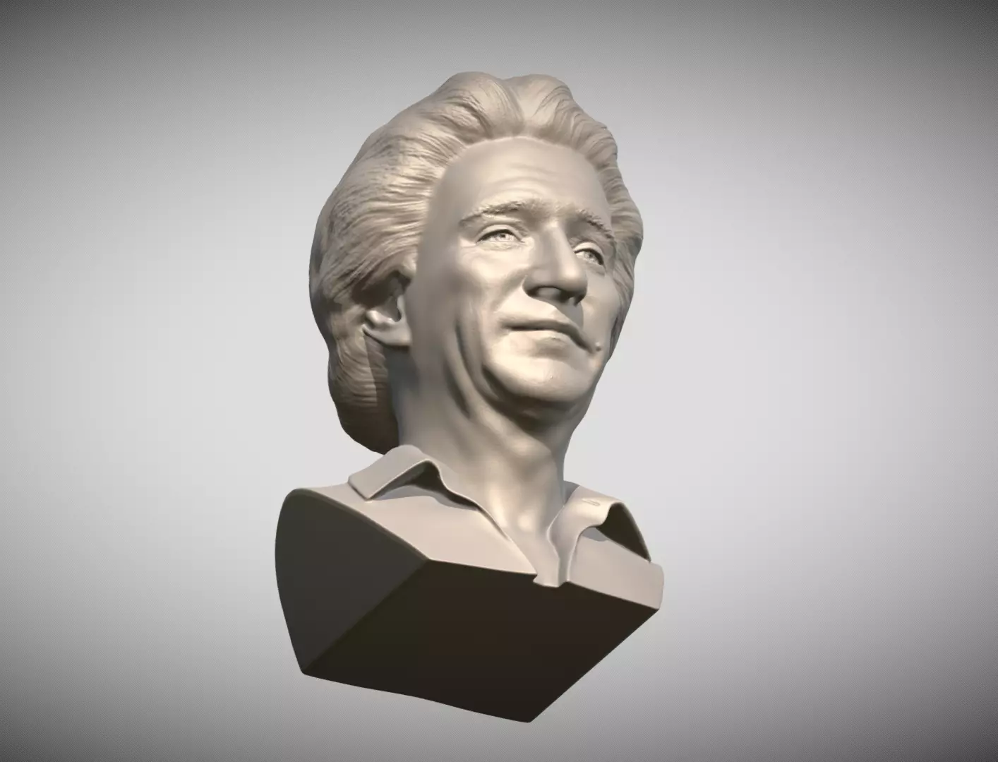 Rod Stewart bust for 3D printing 3D print model_12
