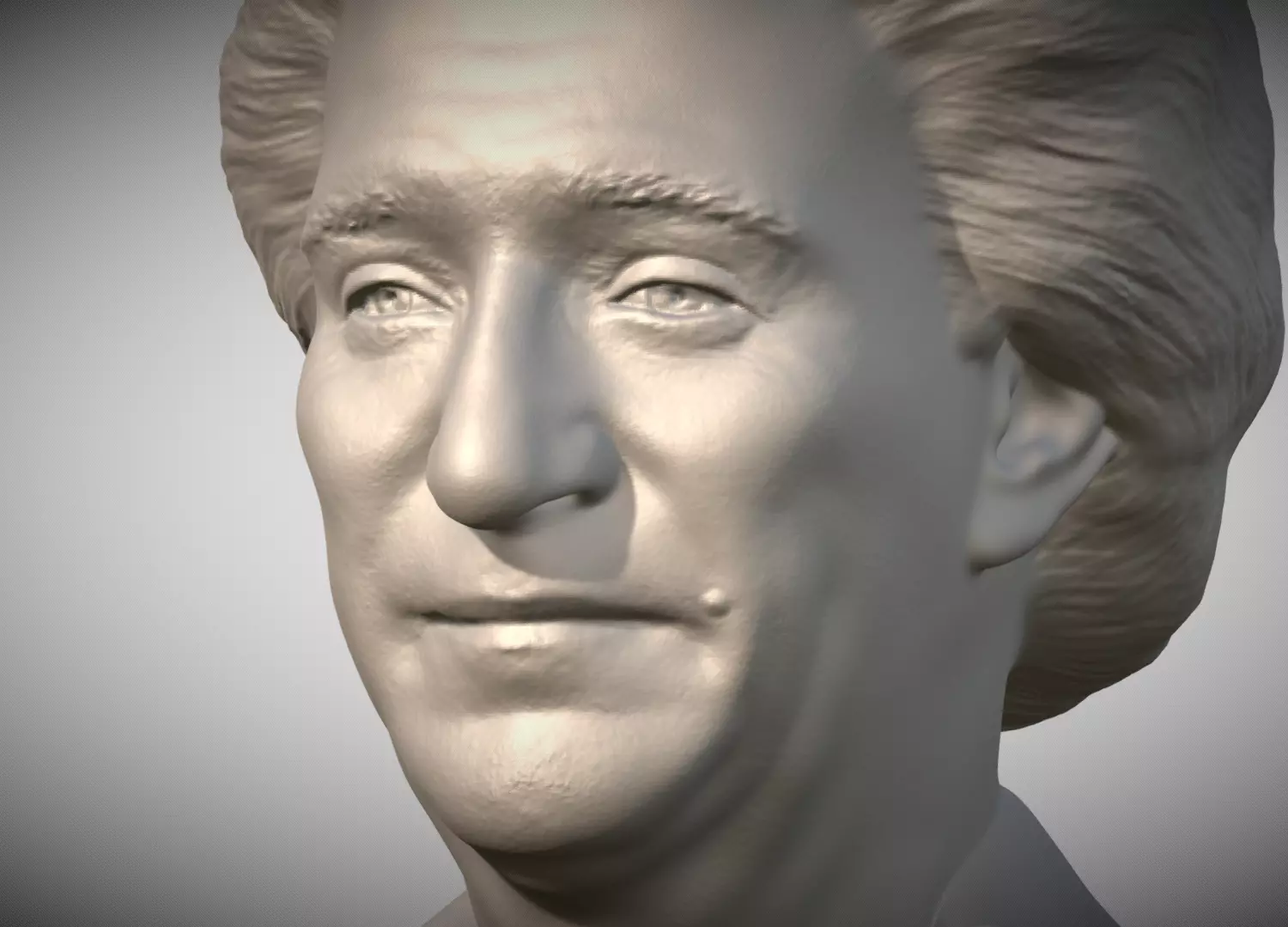 Rod Stewart bust for 3D printing 3D print model_11