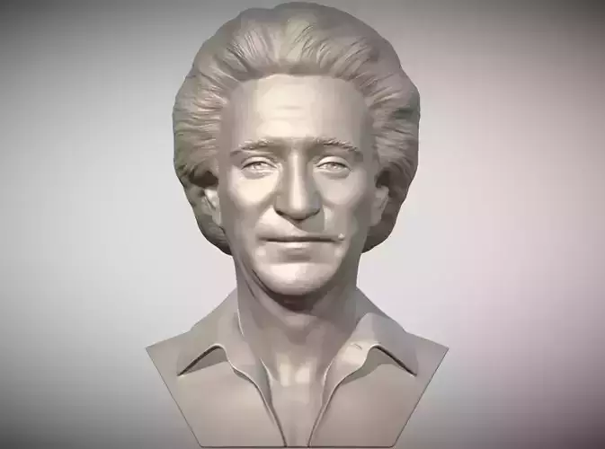 Rod Stewart bust for 3D printing