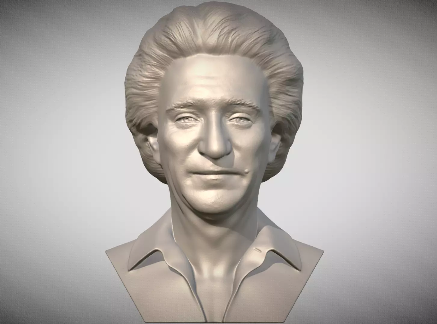 Rod Stewart bust for 3D printing 3D print model_0