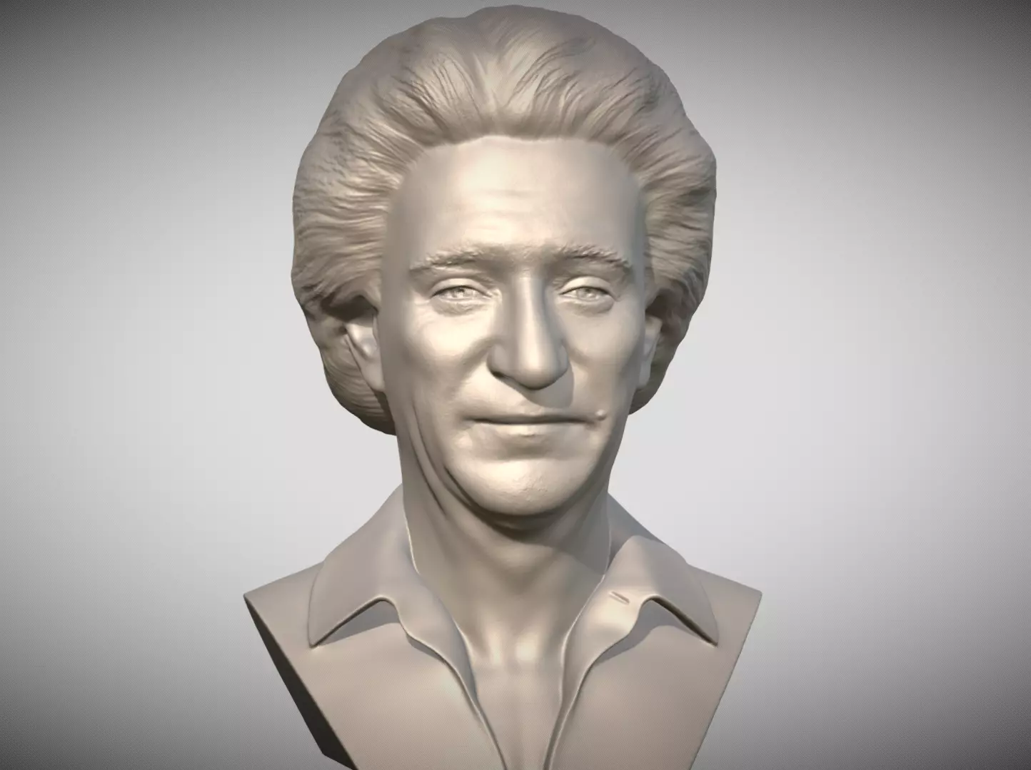 Rod Stewart bust for 3D printing 3D print model_9