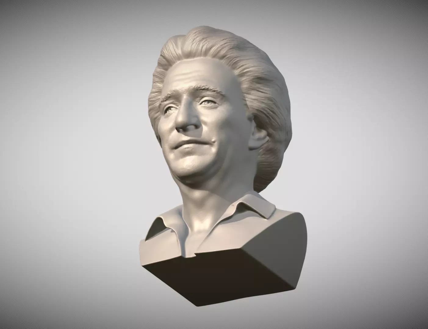 Rod Stewart bust for 3D printing 3D print model_13