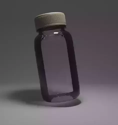 3d medicine bottel for 3d animator