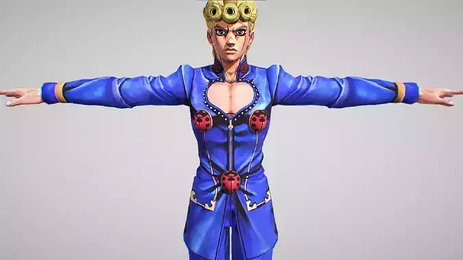 Giorno Giovanna - Jojo Bizarre Adventure - All 4 Skins Included
