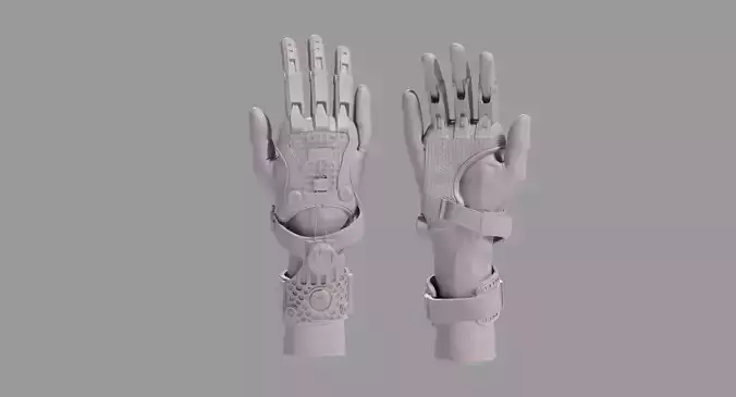 Hand Prosthesis 3D Printable Model