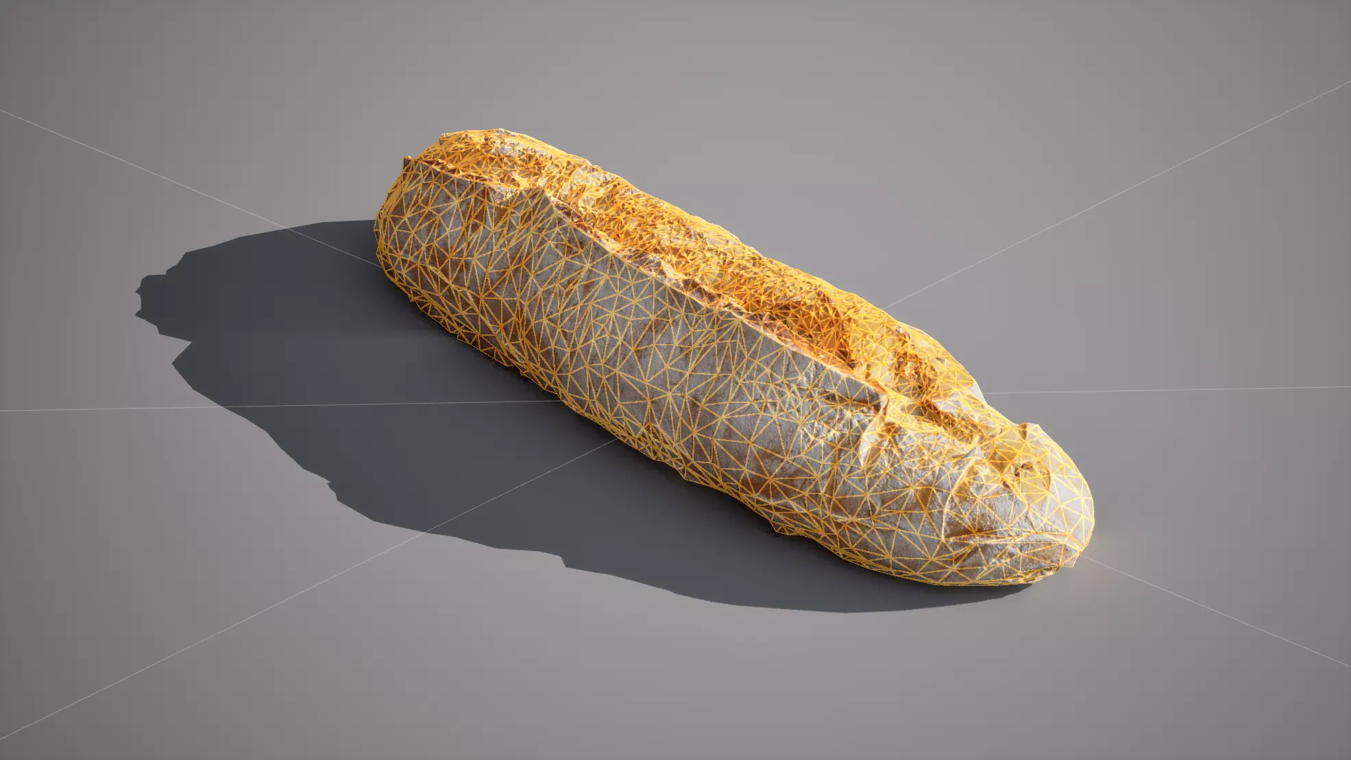 Baguette with olives 5K triangles 4K PBR textures Low-poly 3D model_16