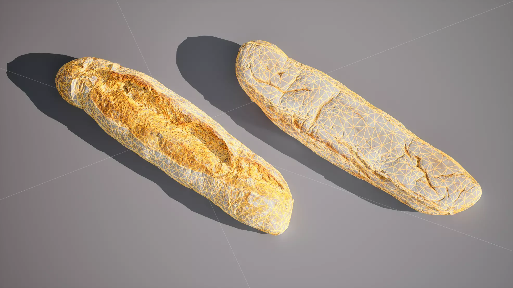 Baguette with olives 5K triangles 4K PBR textures Low-poly 3D model_10