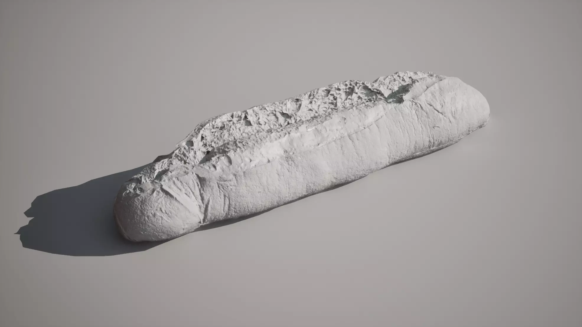 Baguette with olives 5K triangles 4K PBR textures Low-poly 3D model_12