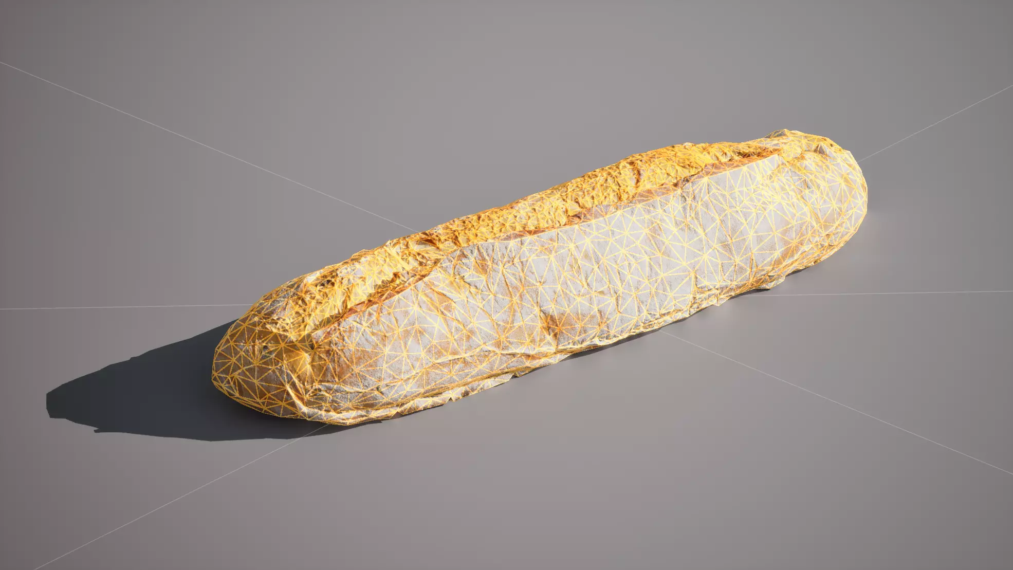 Baguette with olives 5K triangles 4K PBR textures Low-poly 3D model_15