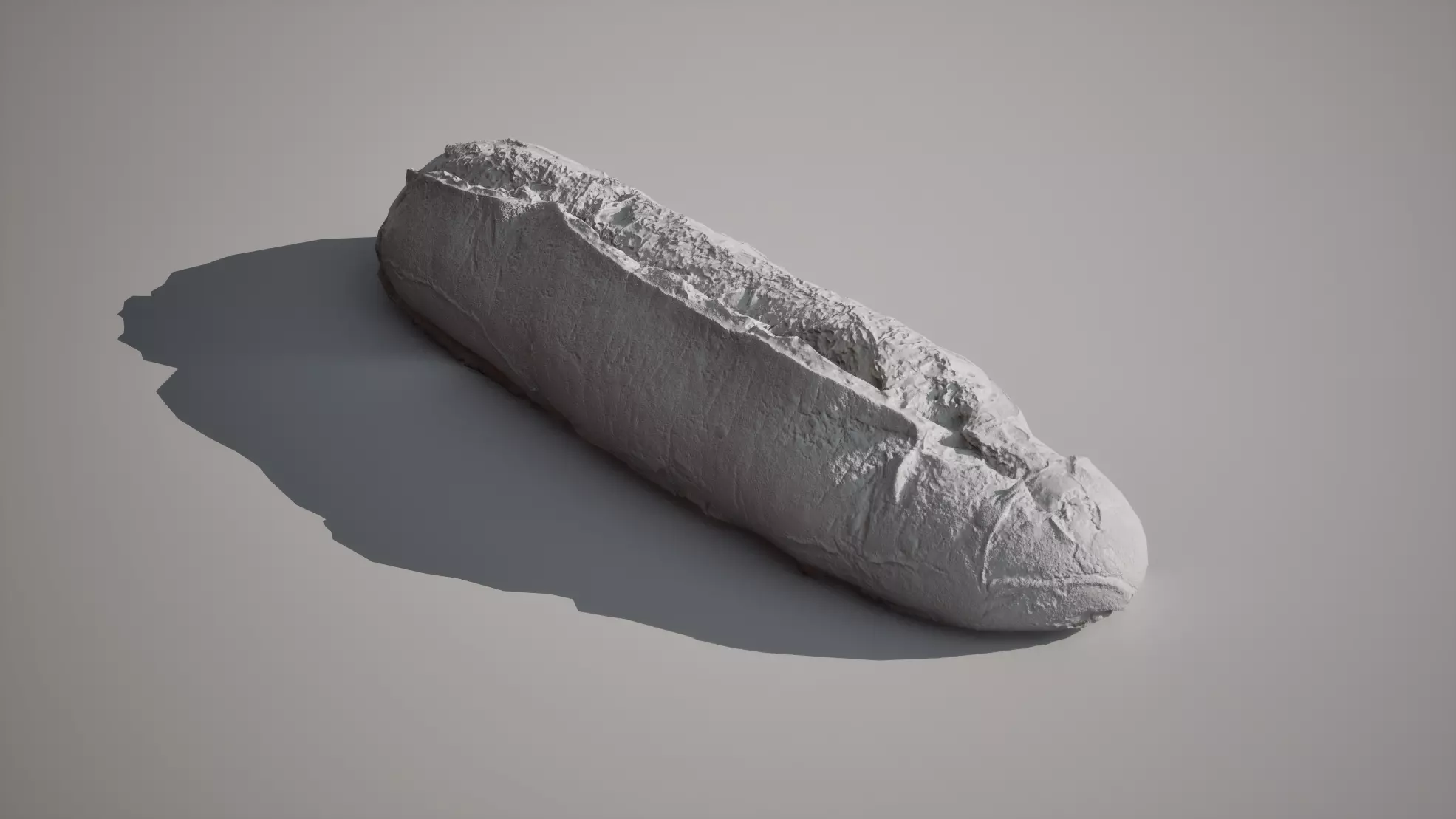 Baguette with olives 5K triangles 4K PBR textures Low-poly 3D model_11