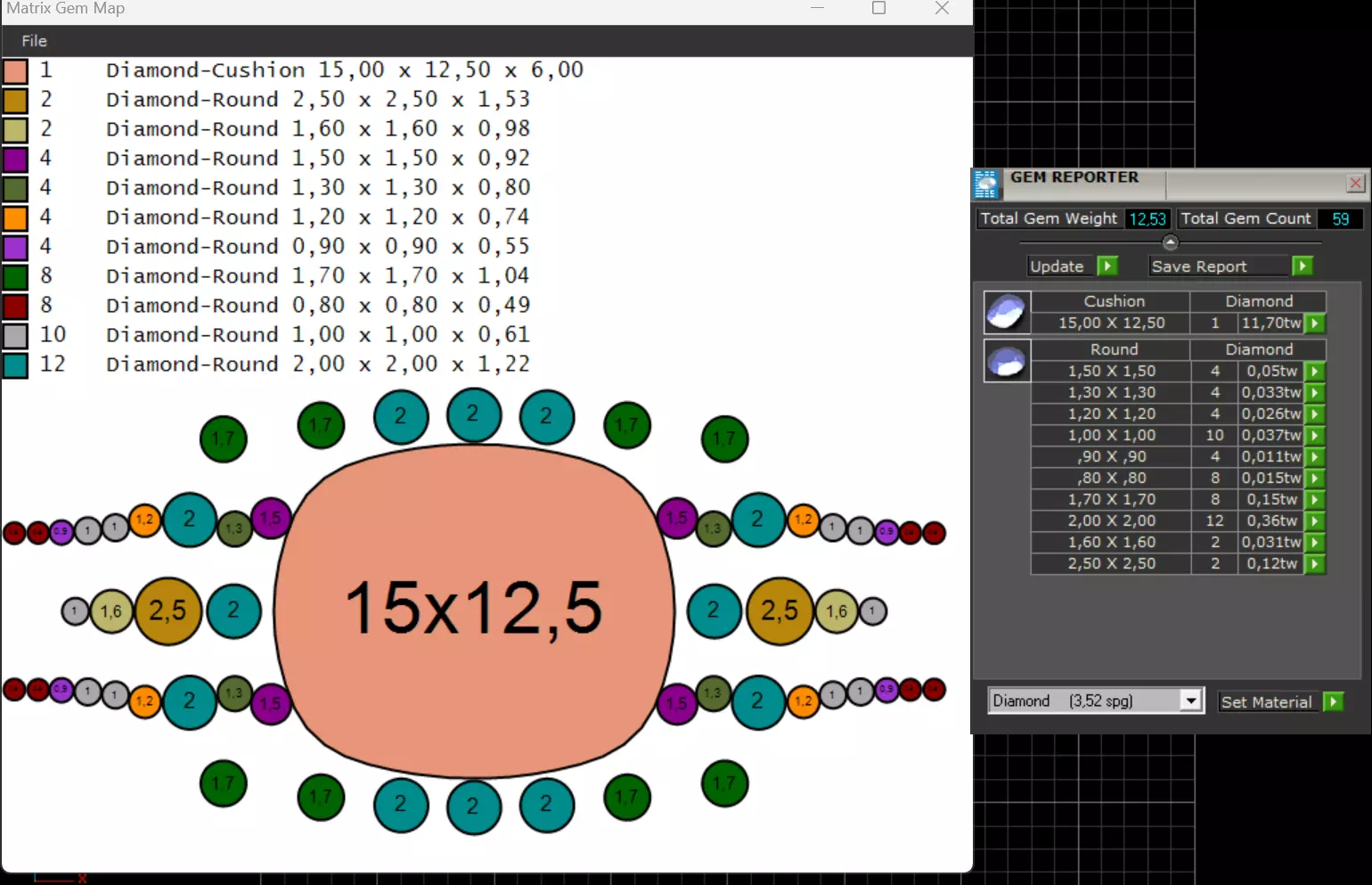 Gold N1458 3D print model_9