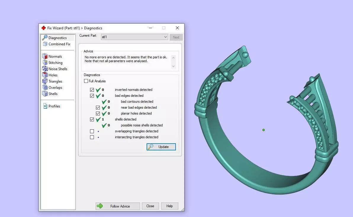 Gold N1458 3D print model_10