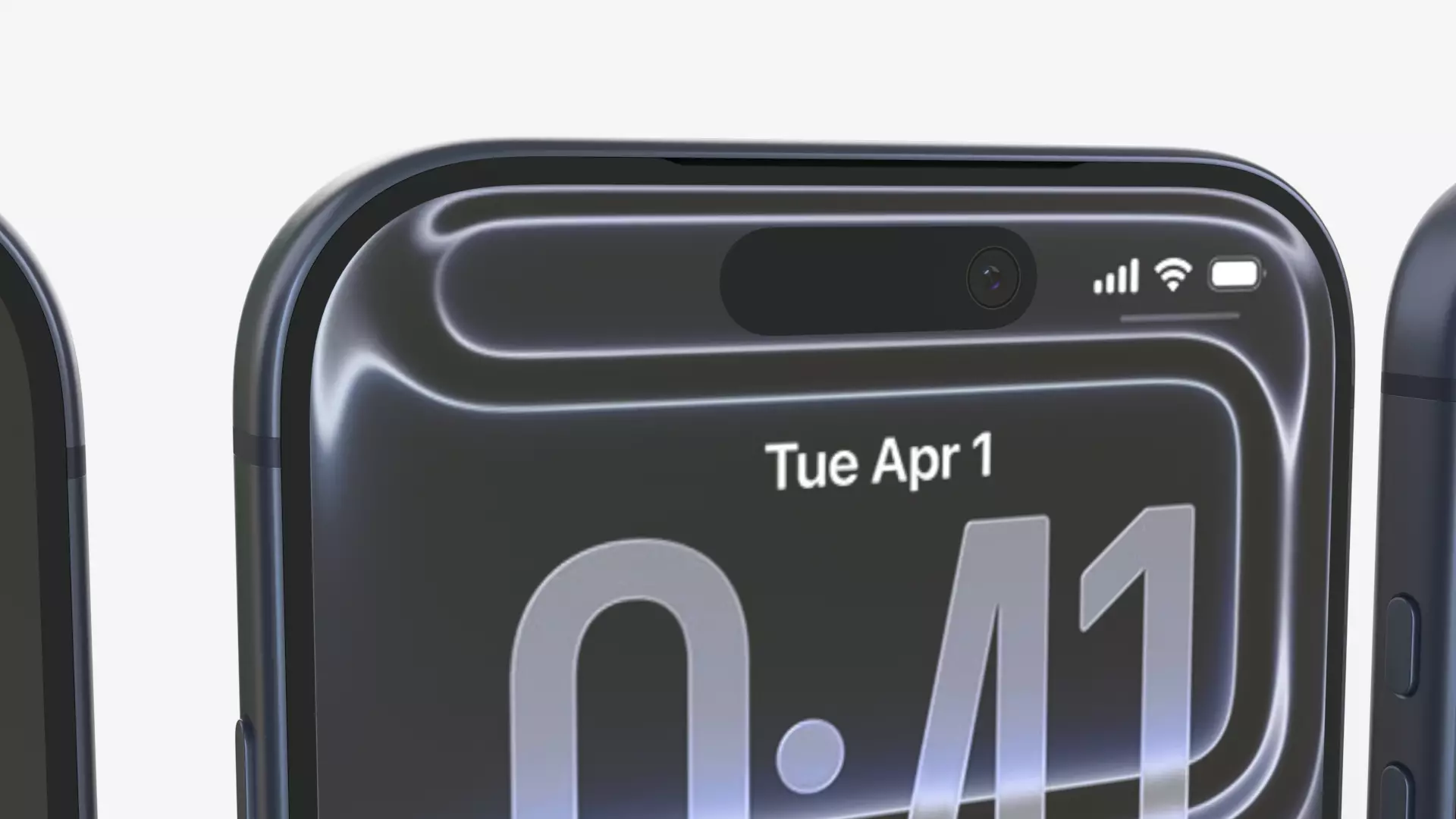 Apple Iphone 17 Pro Blue 2025 3D model_8