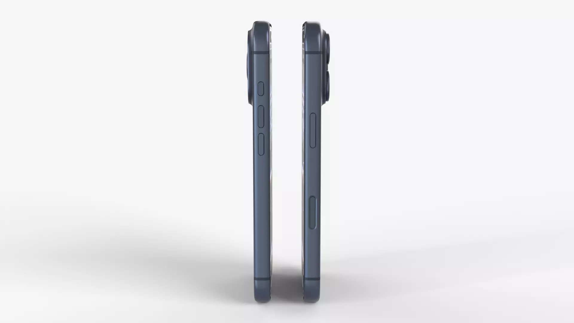 Apple Iphone 17 Pro Blue 2025 3D model_4