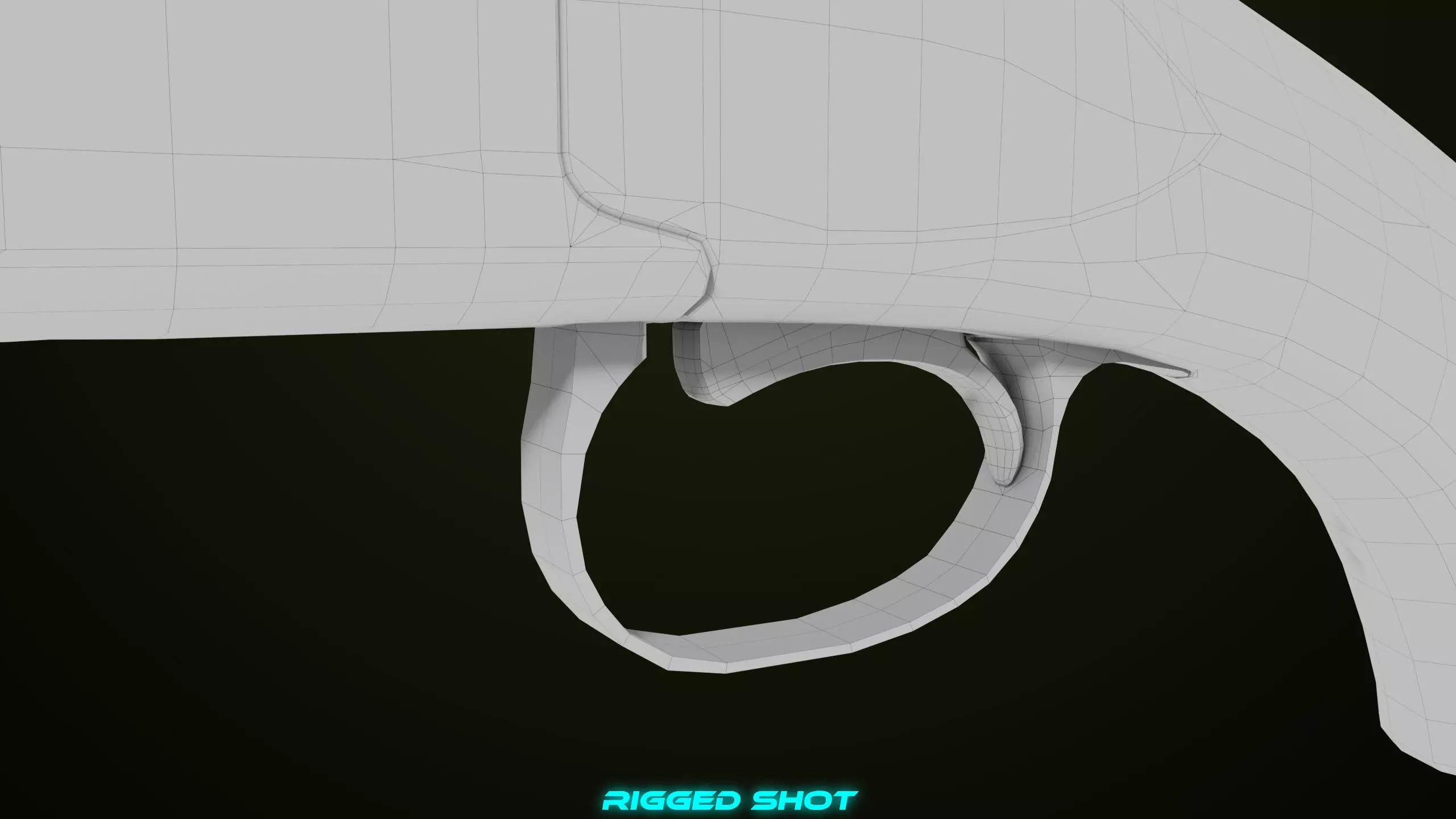 Double Barrel Shotguns 01 Single Mat All PBR Unity UE Textures Low-poly 3D model_44