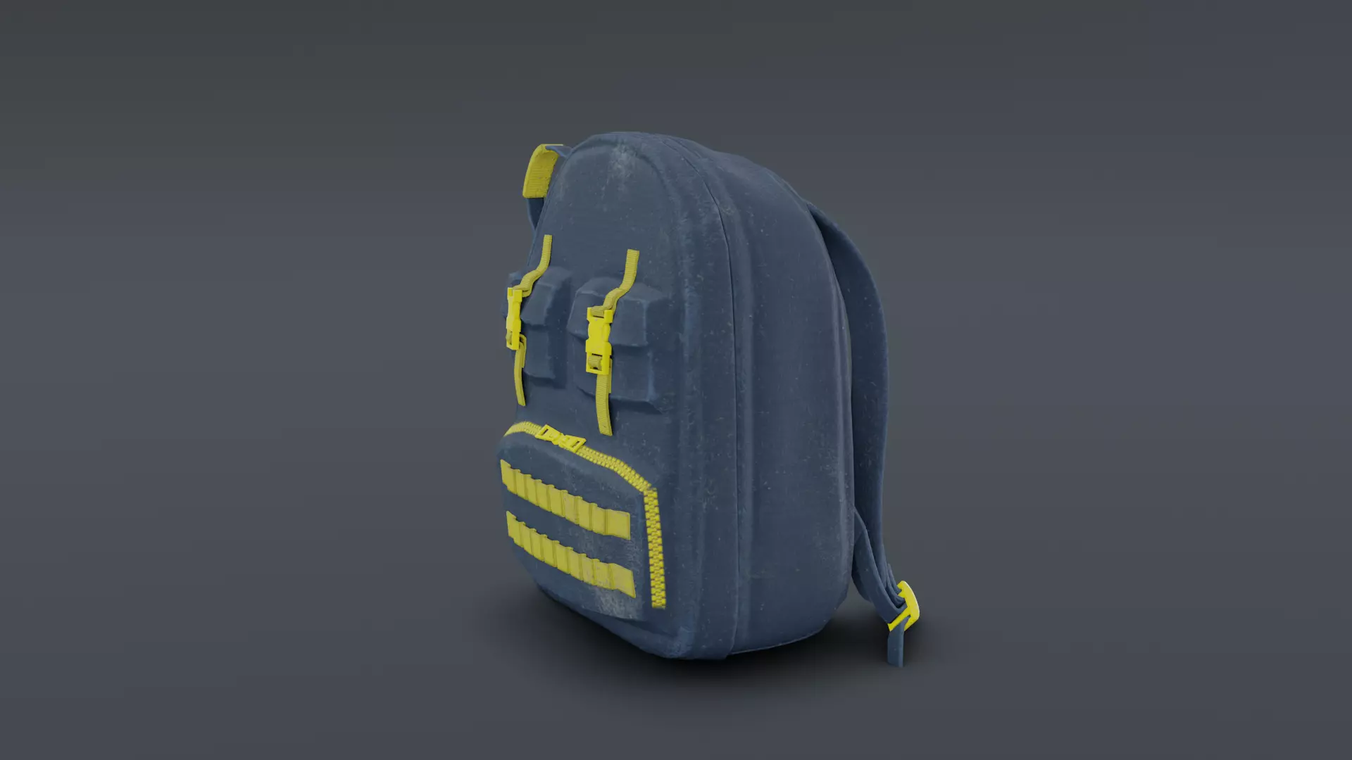 3D Backpack Model Low-poly 3D model_2