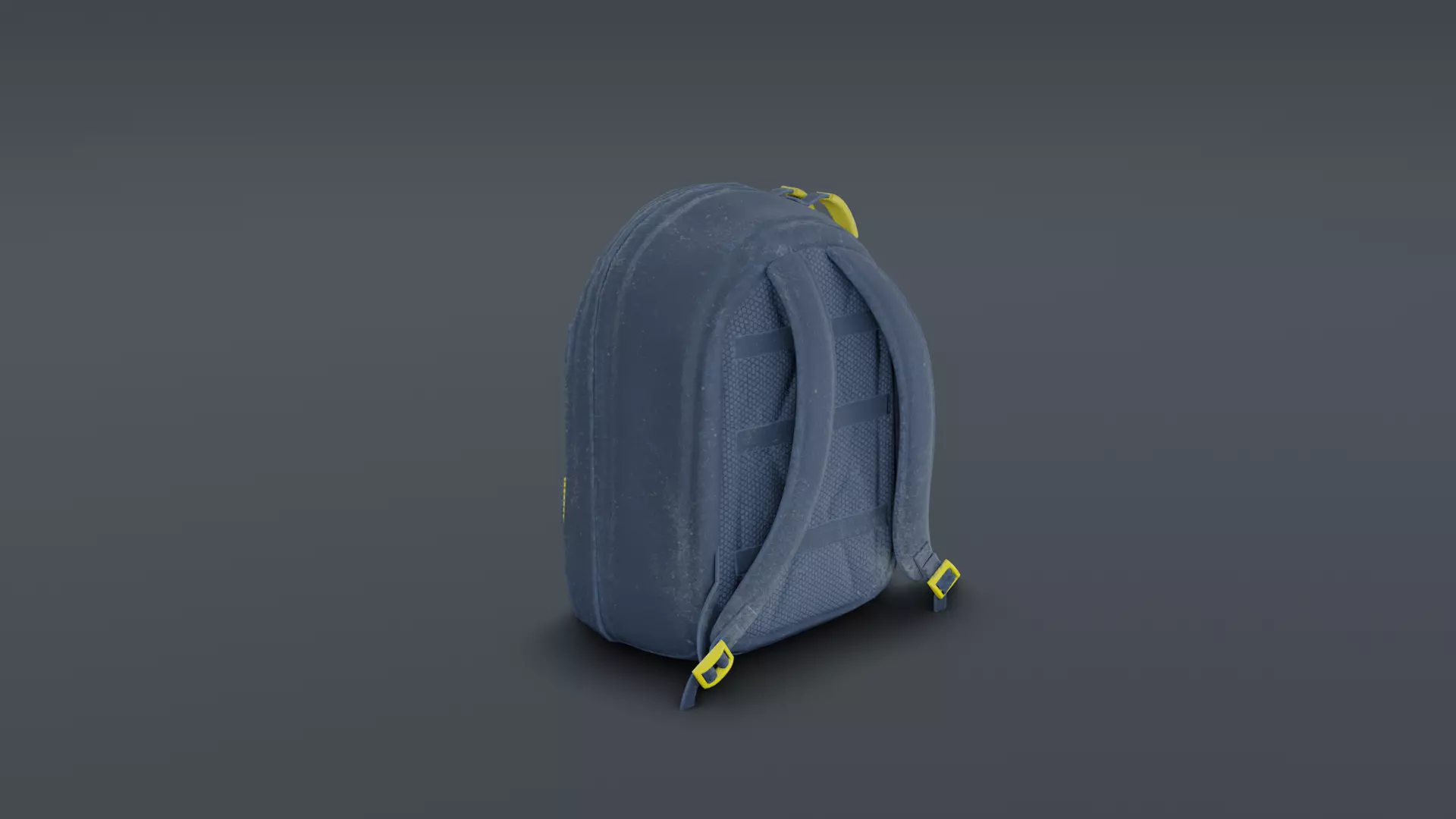 3D Backpack Model Low-poly 3D model_3