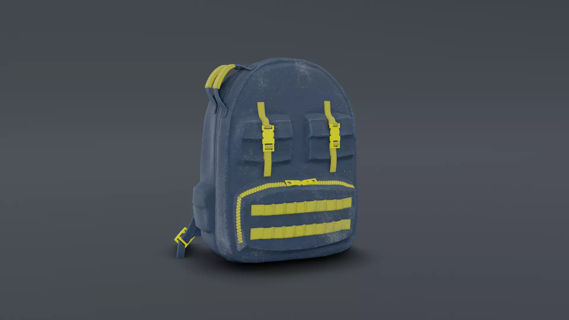 3D Backpack Model Low-poly 3D model_1