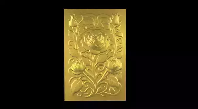Rose Flower Relief